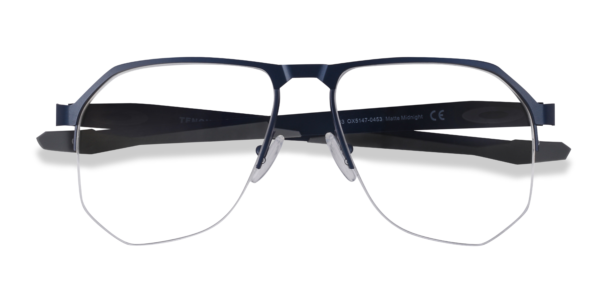 Matte Midnight Oakley Tenon -  Titanium Eyeglasses