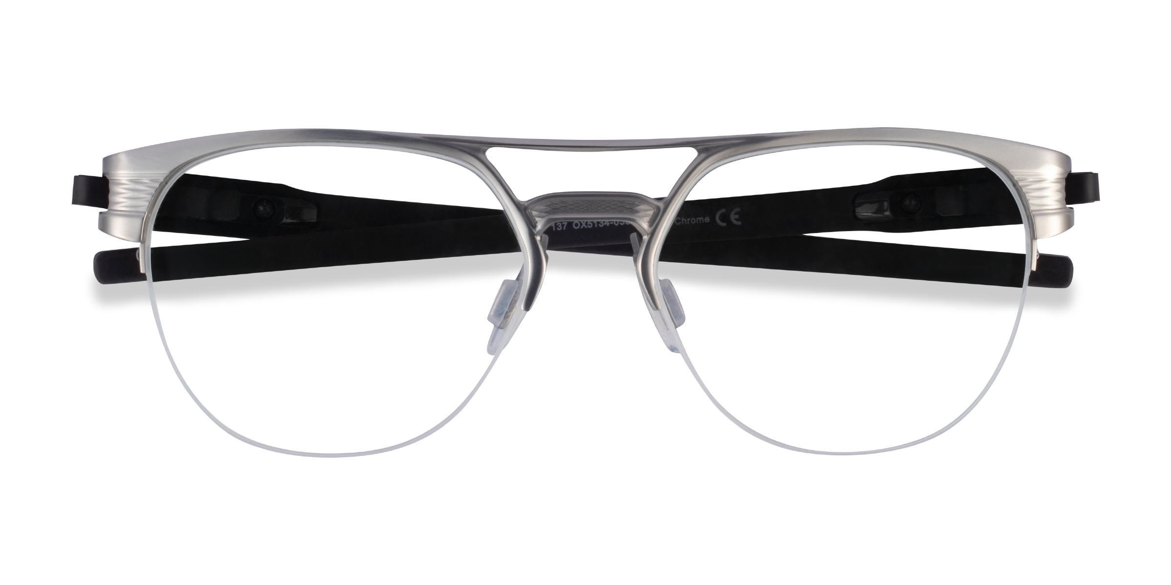 Silver Oakley Latch Ti -  Titanium Eyeglasses