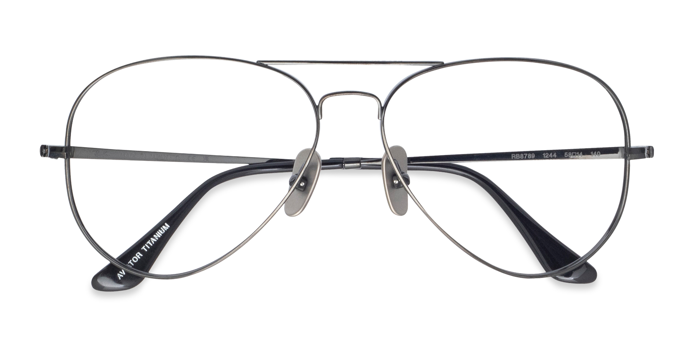 Gunmetal Ray-Ban RB8789 - Titanium Eyeglasses