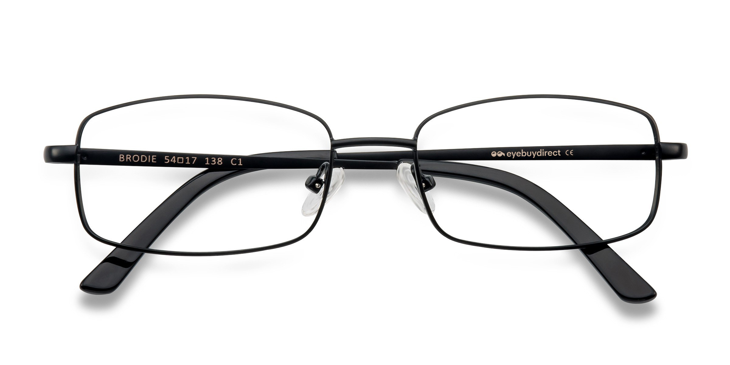 Black Brodie -  Metal Eyeglasses