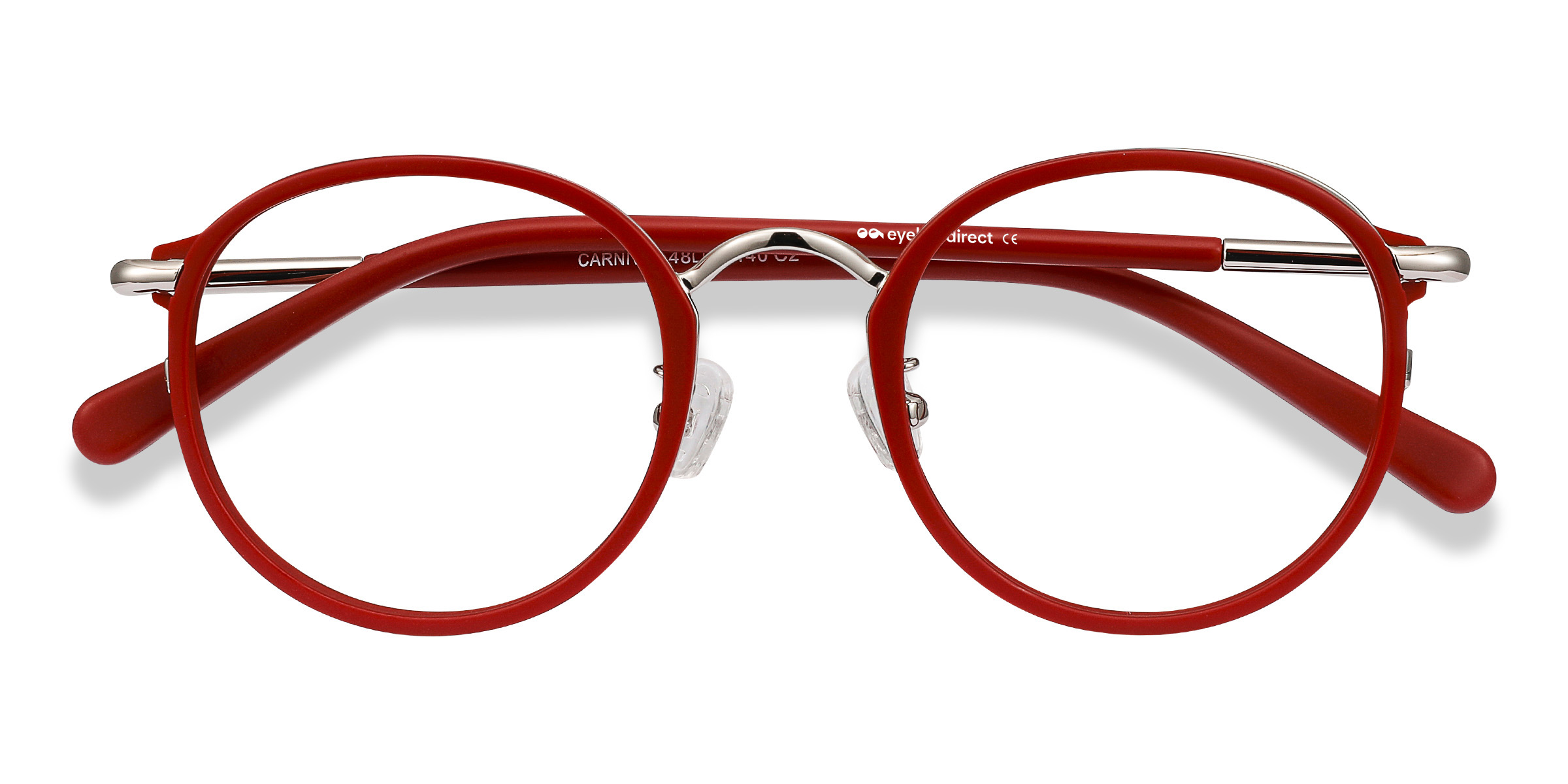 Matte Red Carnival -  Acetate-metal Lunettes de vue