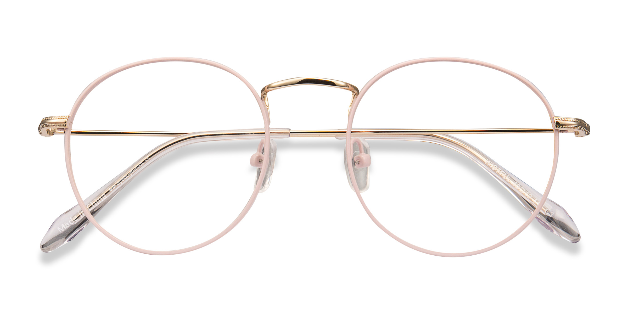 Matte Pink Wistful -  Métal Lunettes de vue