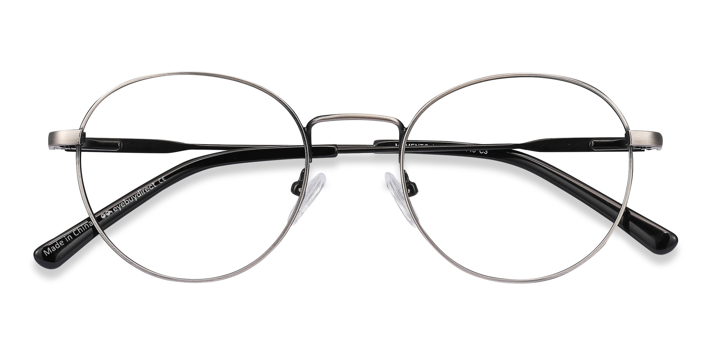Gunmetal Memento -  Métal Lunettes de vue