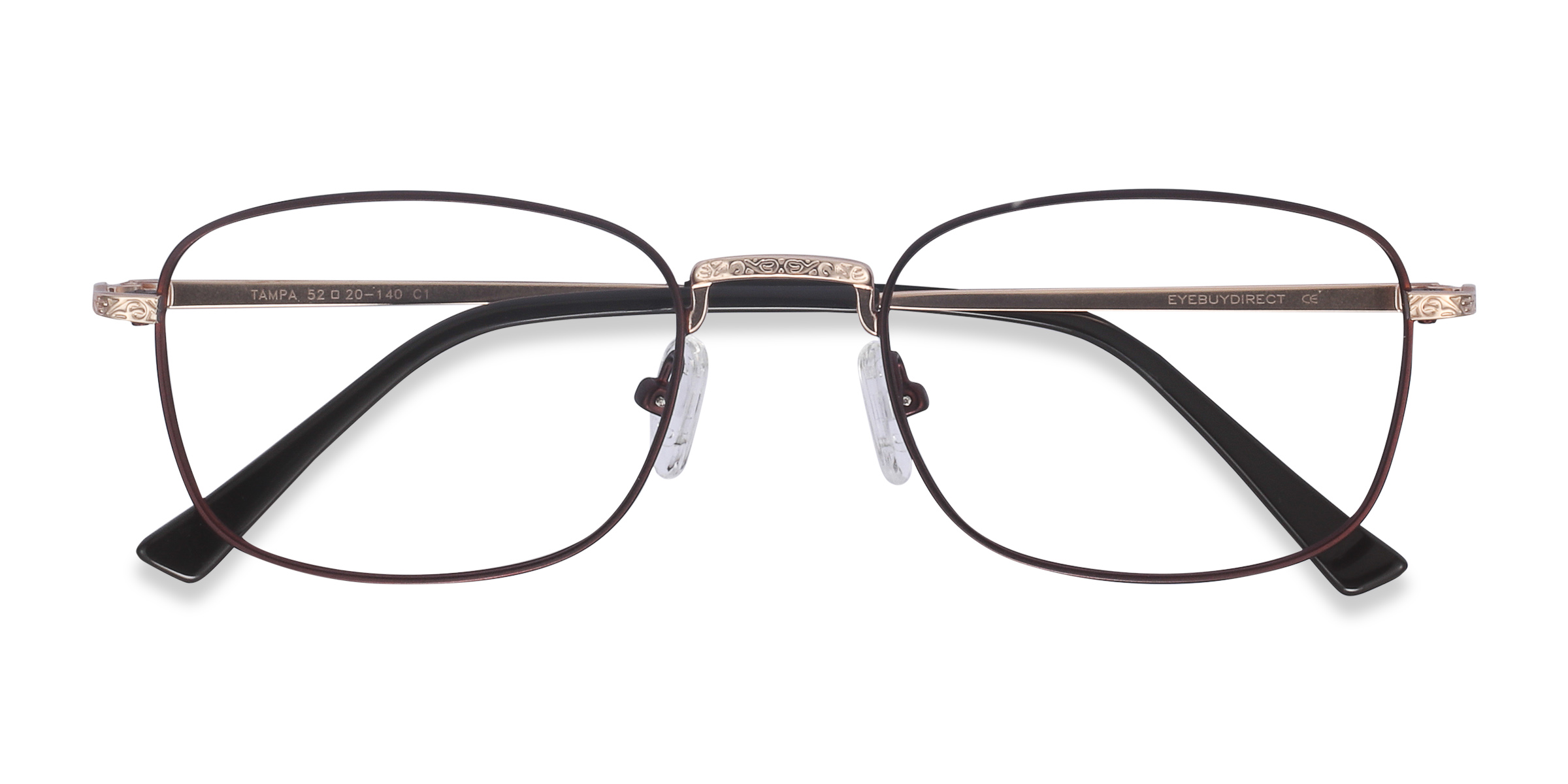 Rouge Tampa -  Métal Lunettes de vue