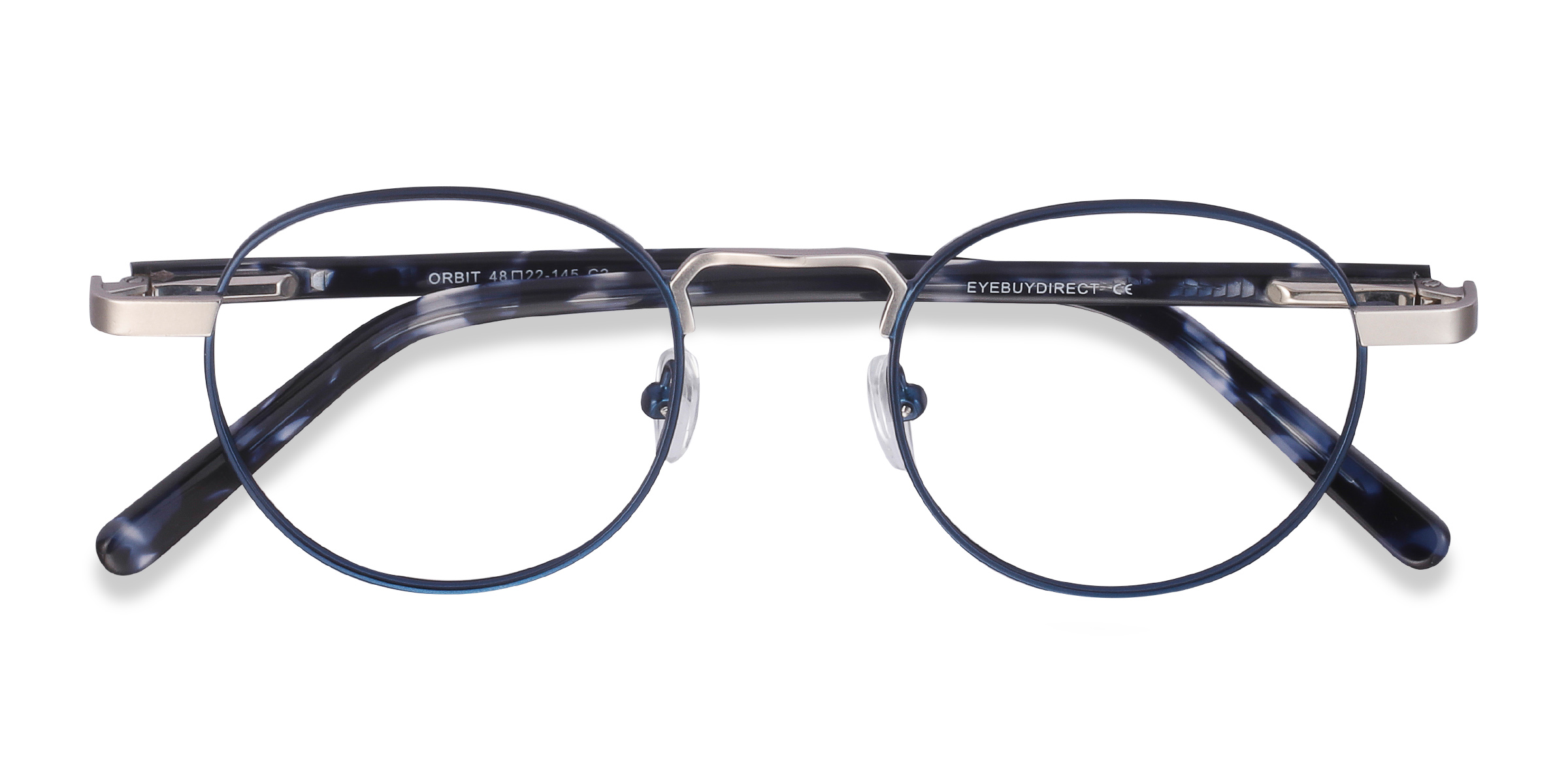 Bleu Orbit -  Acetate-metal Lunettes de vue