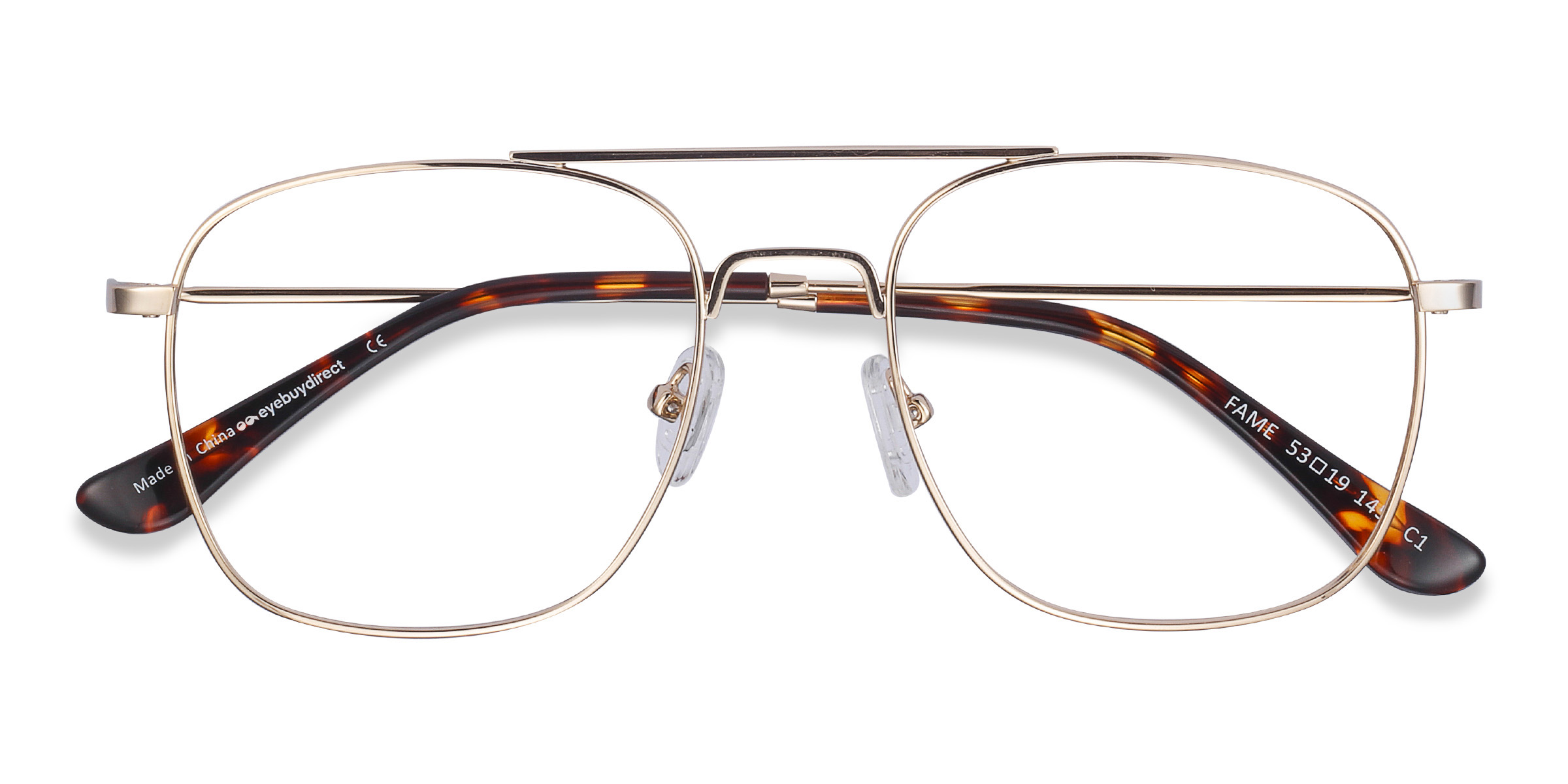 Golden Fame -  Metal Eyeglasses