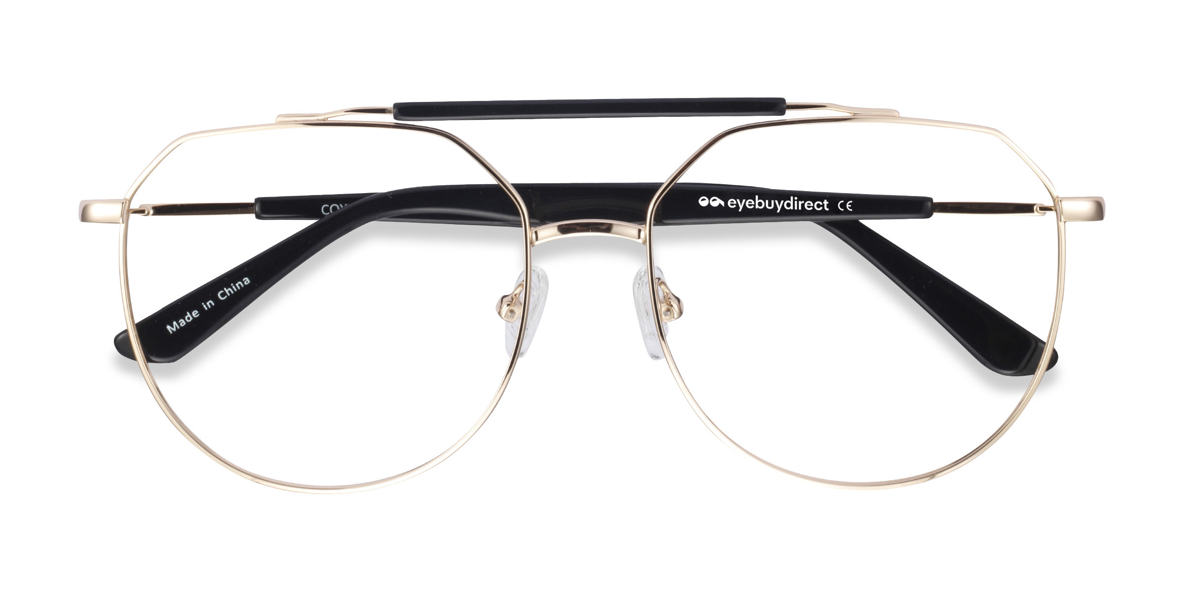 Golden Black Coxon -  Metal Eyeglasses