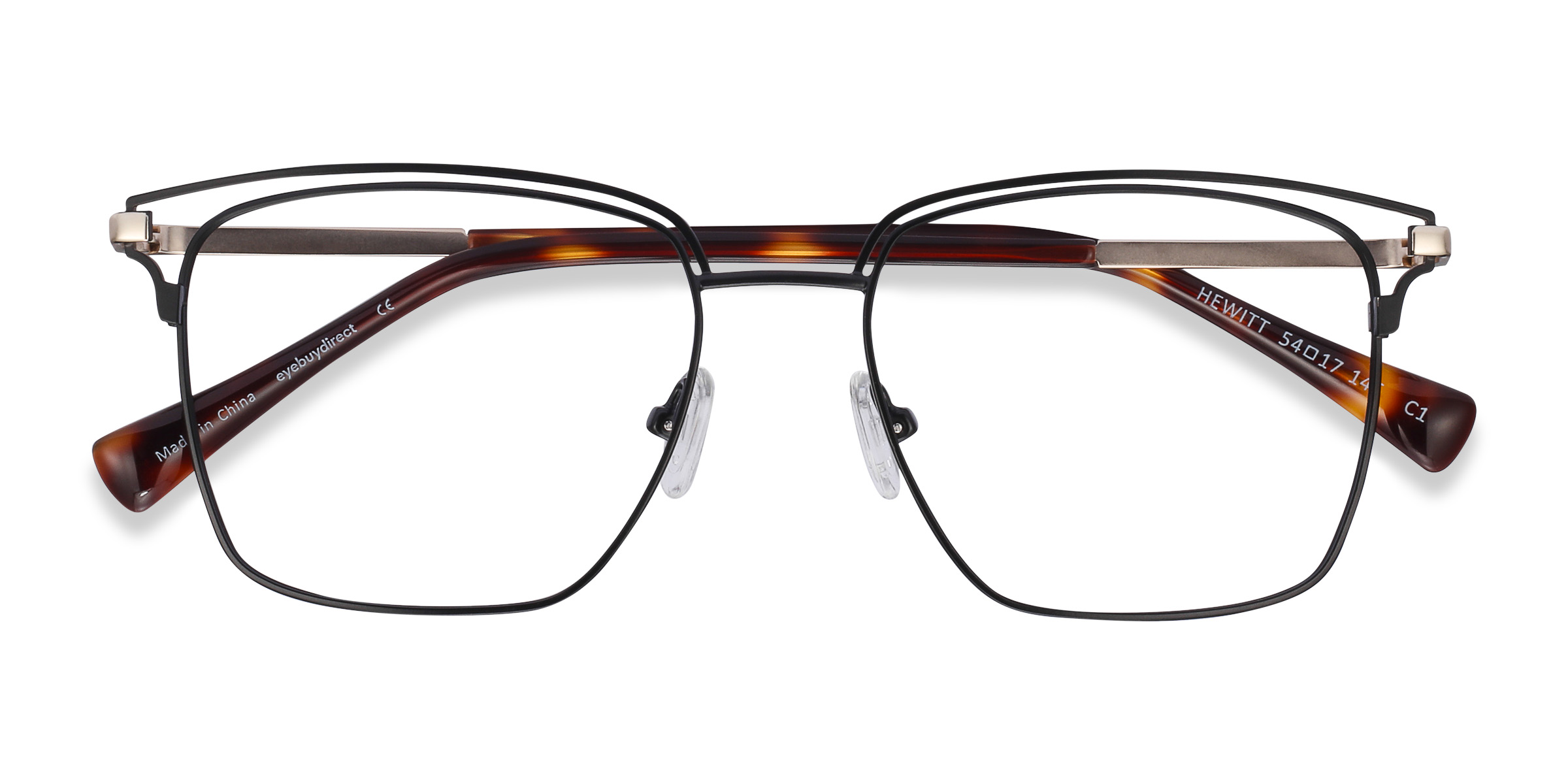 Black Gold Hewitt -  Métal Lunettes de vue