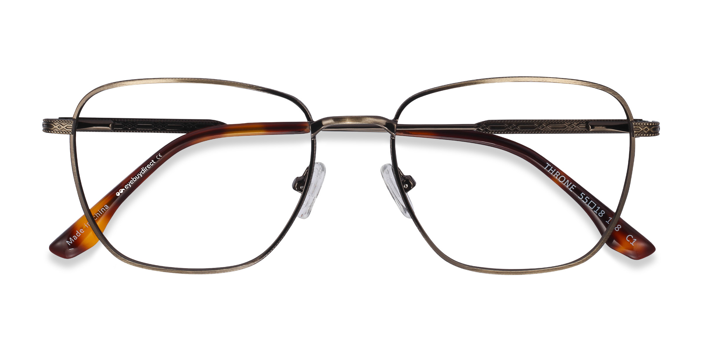 Bronze Throne -  Métal Lunettes de vue