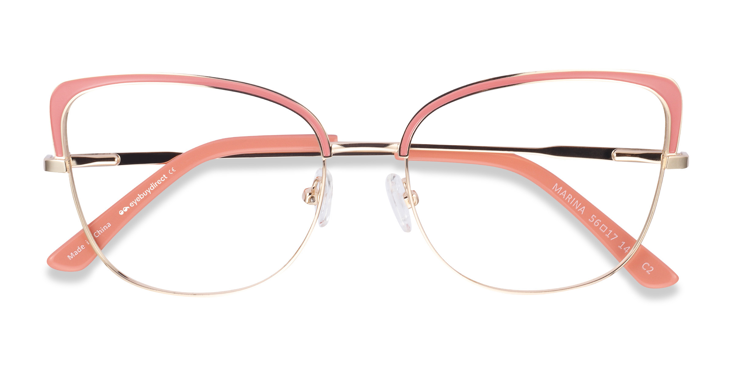 Coral & Gold Marina -  Métal Lunettes de vue