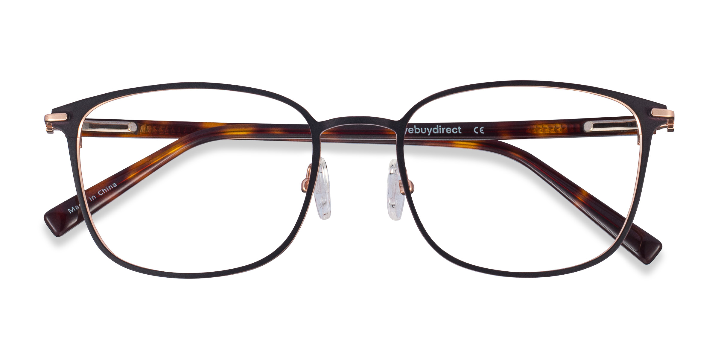 Black Rose Gold River -  Acetate-metal Eyeglasses