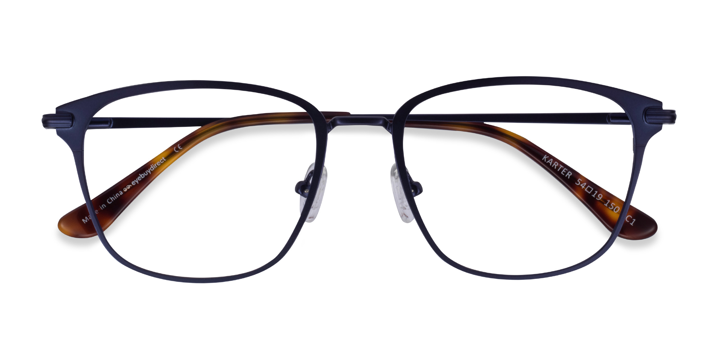 Bleu marine  Karter -  Métal Lunettes de vue