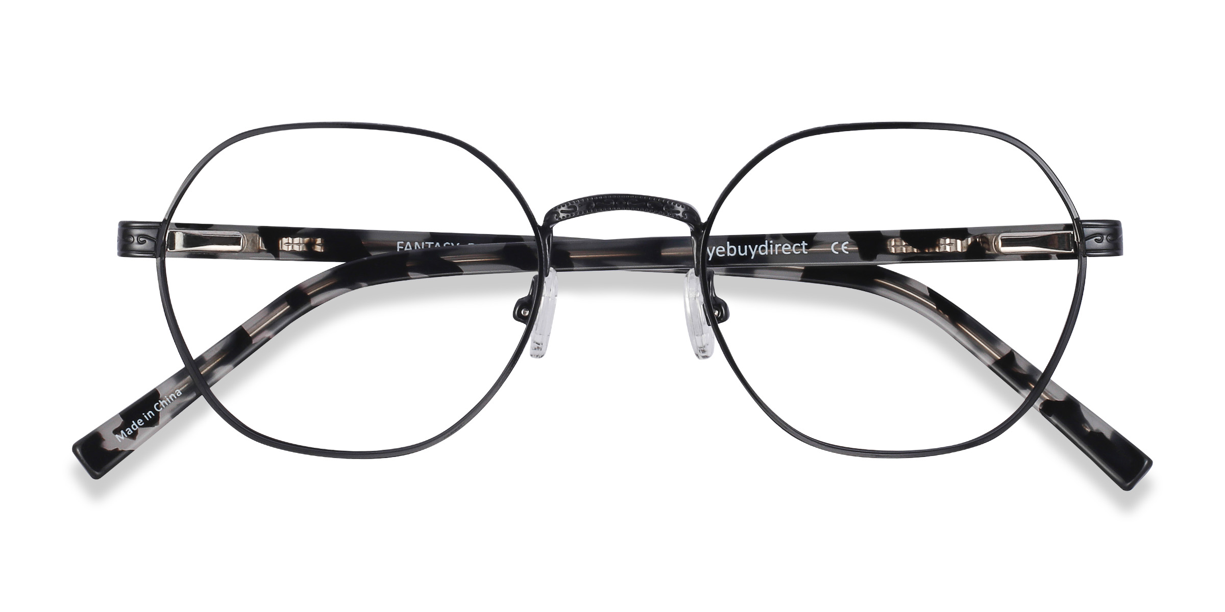 Noir Fantasy -  Acetate-metal Lunettes de vue