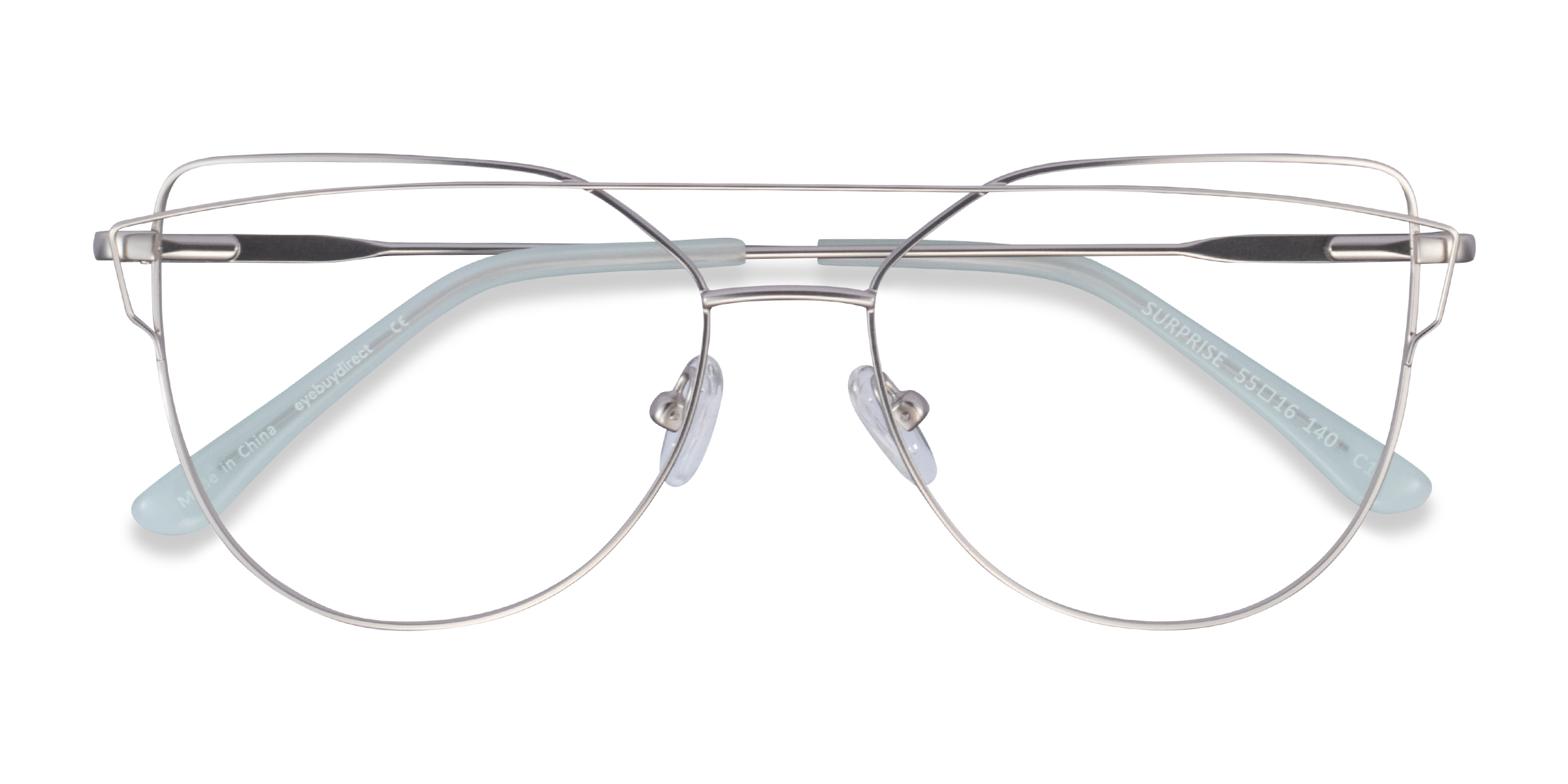 Matte Silver Surprise -  Métal Lunettes de vue