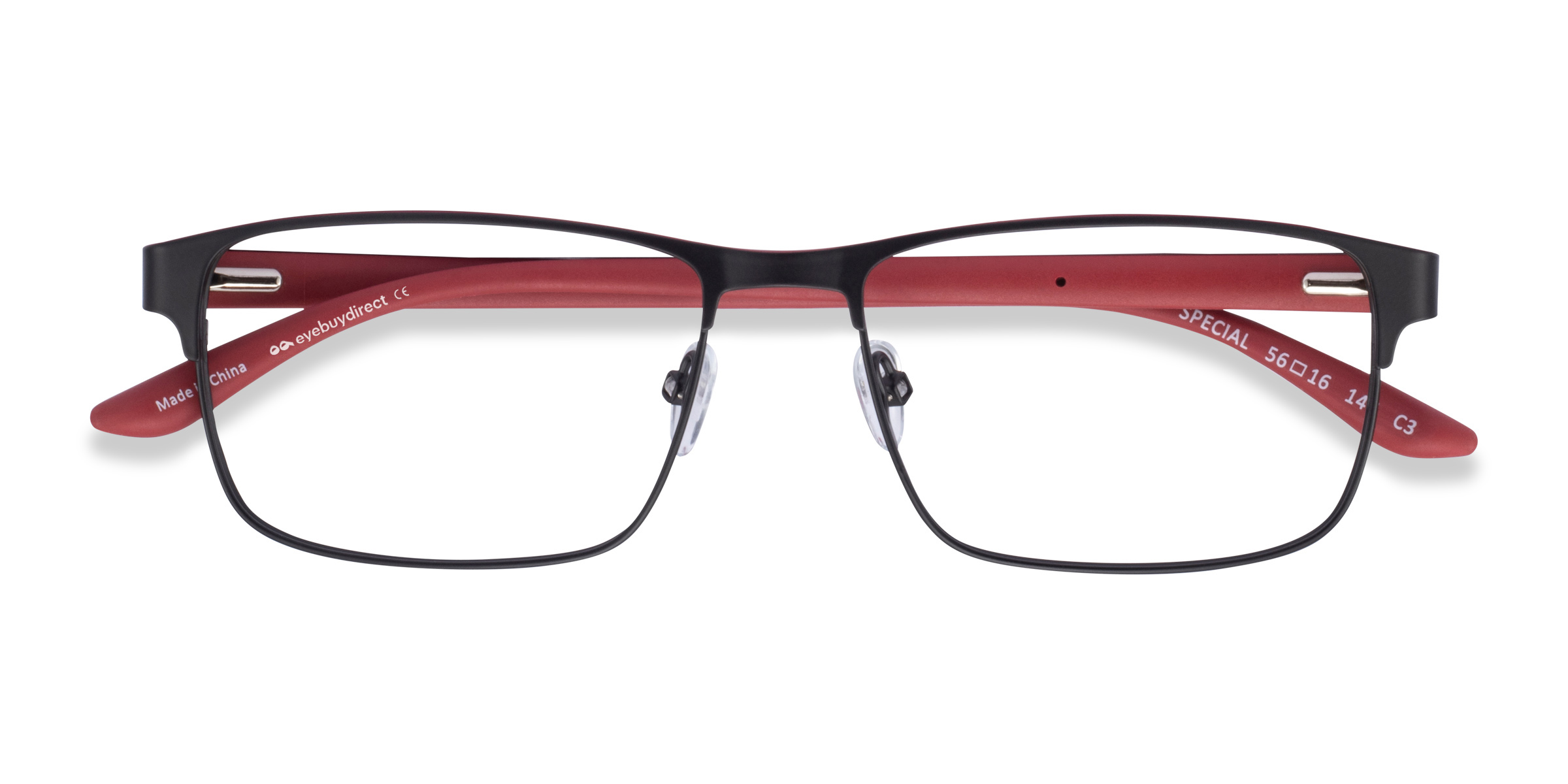 Black Red Special -  Carbon-fiber Lunettes de vue