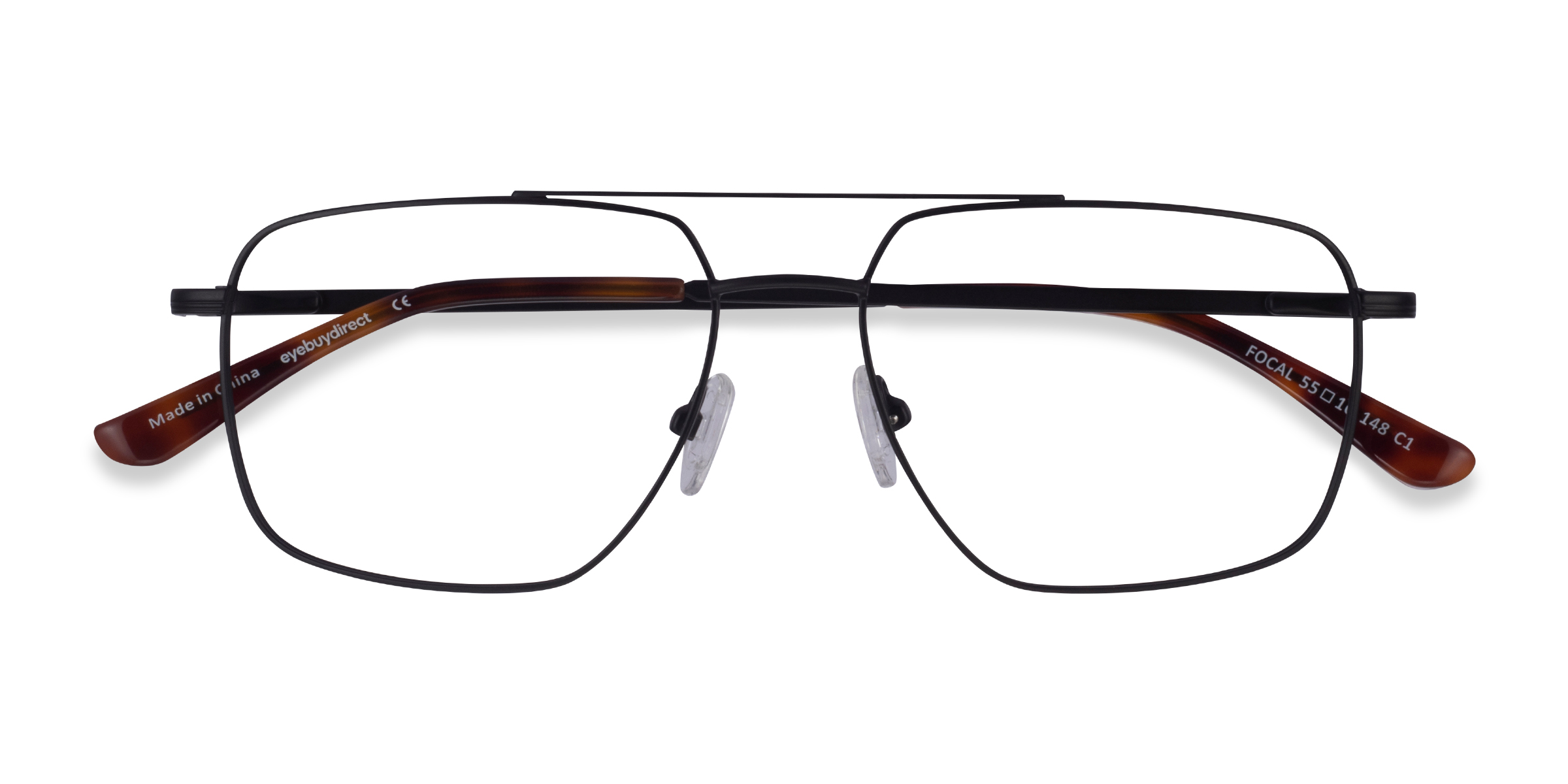 Noir Focal -  Métal Lunettes de vue