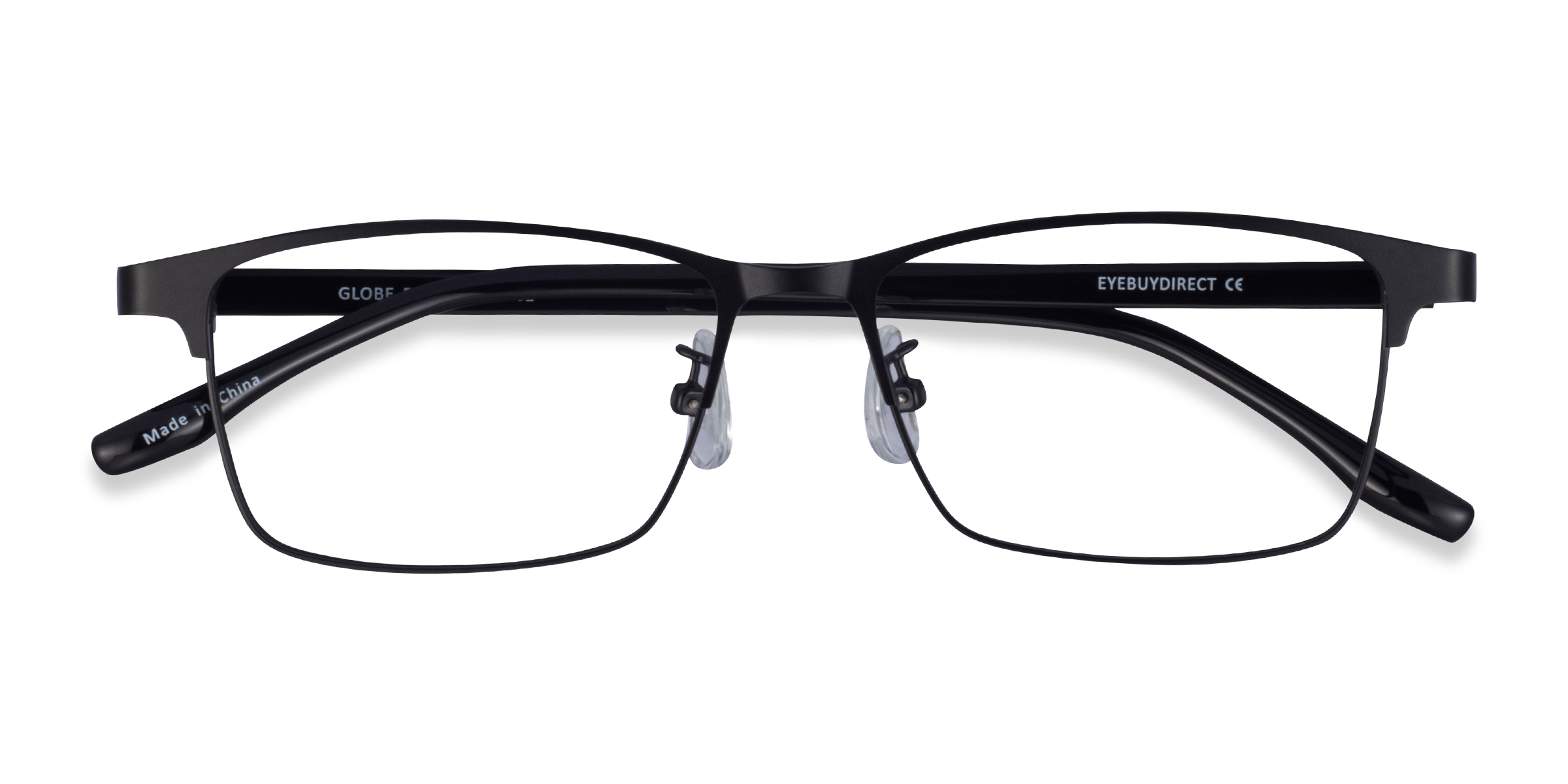 Matte Black Globe -  Acétate Lunettes de vue