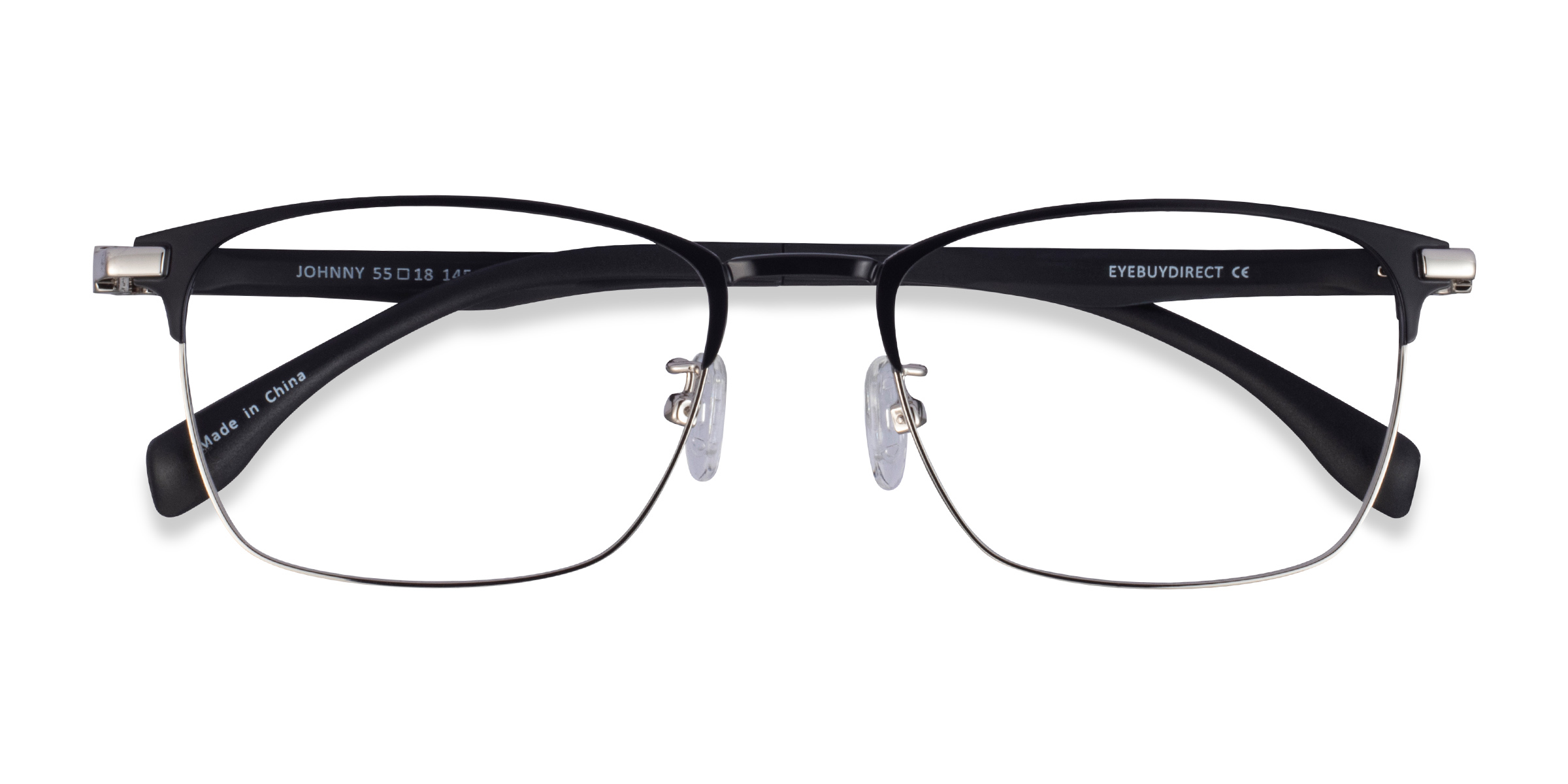 Black Silver Johnny -  Métal Lunettes de vue