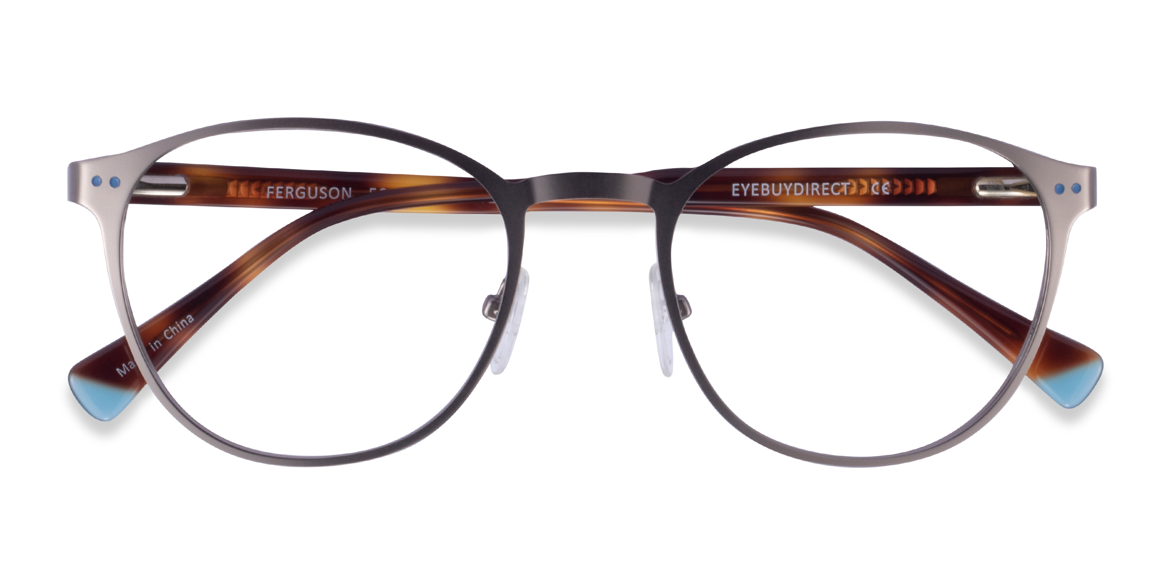 Gunmetal Tortoise Ferguson -  Acétate Lunettes de vue