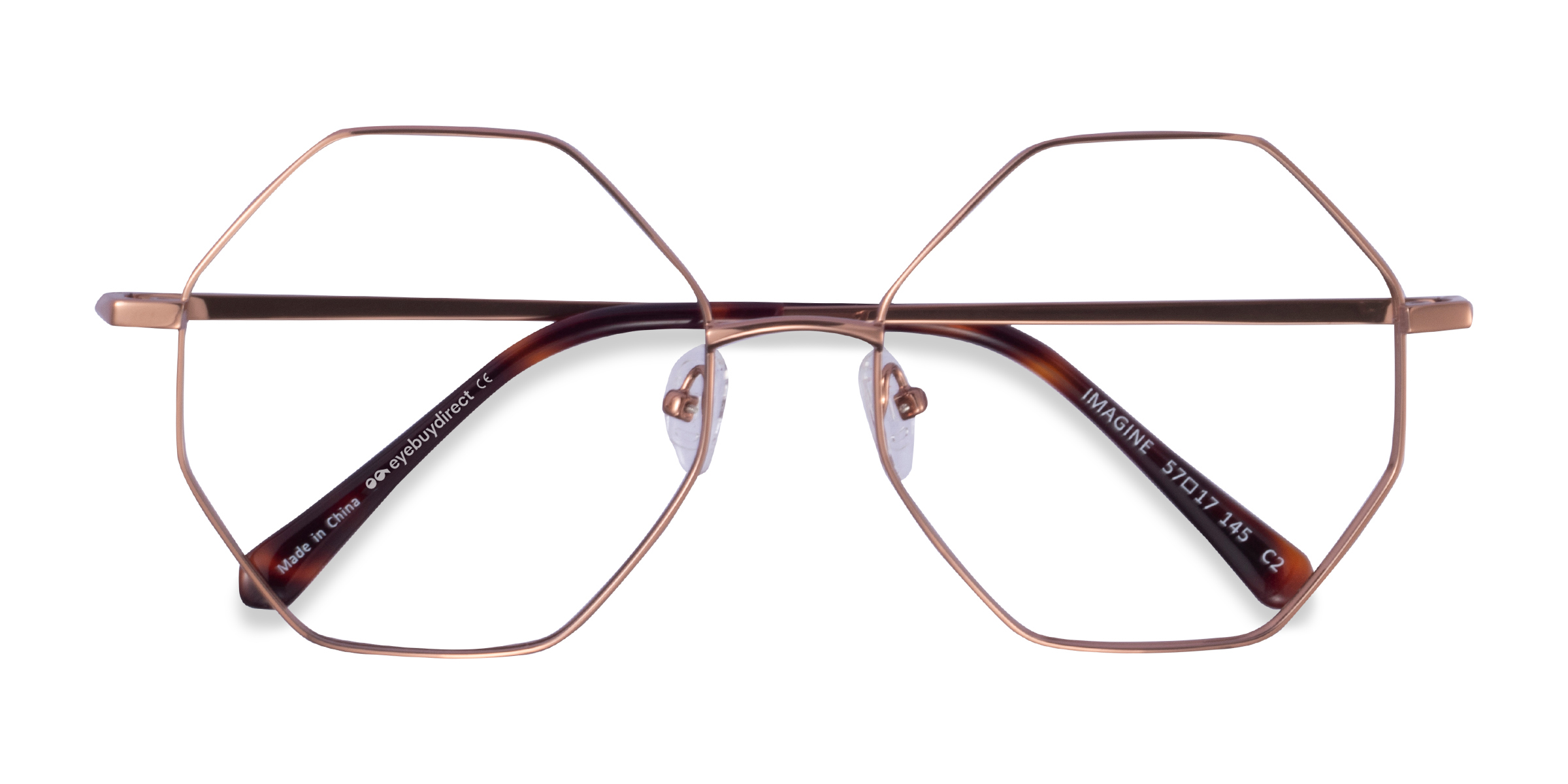 Bronze Imagine -  Metal Eyeglasses