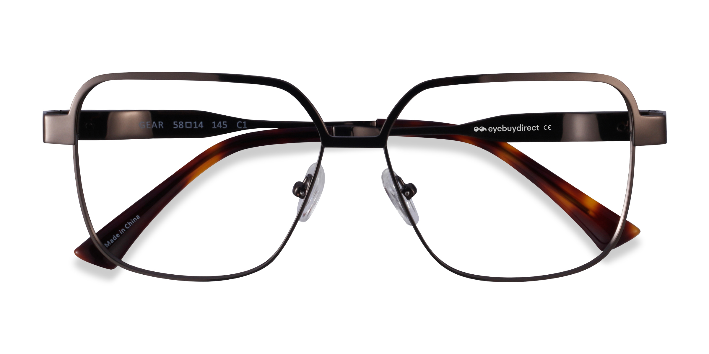 Gunmetal Gear - Metal Eyeglasses