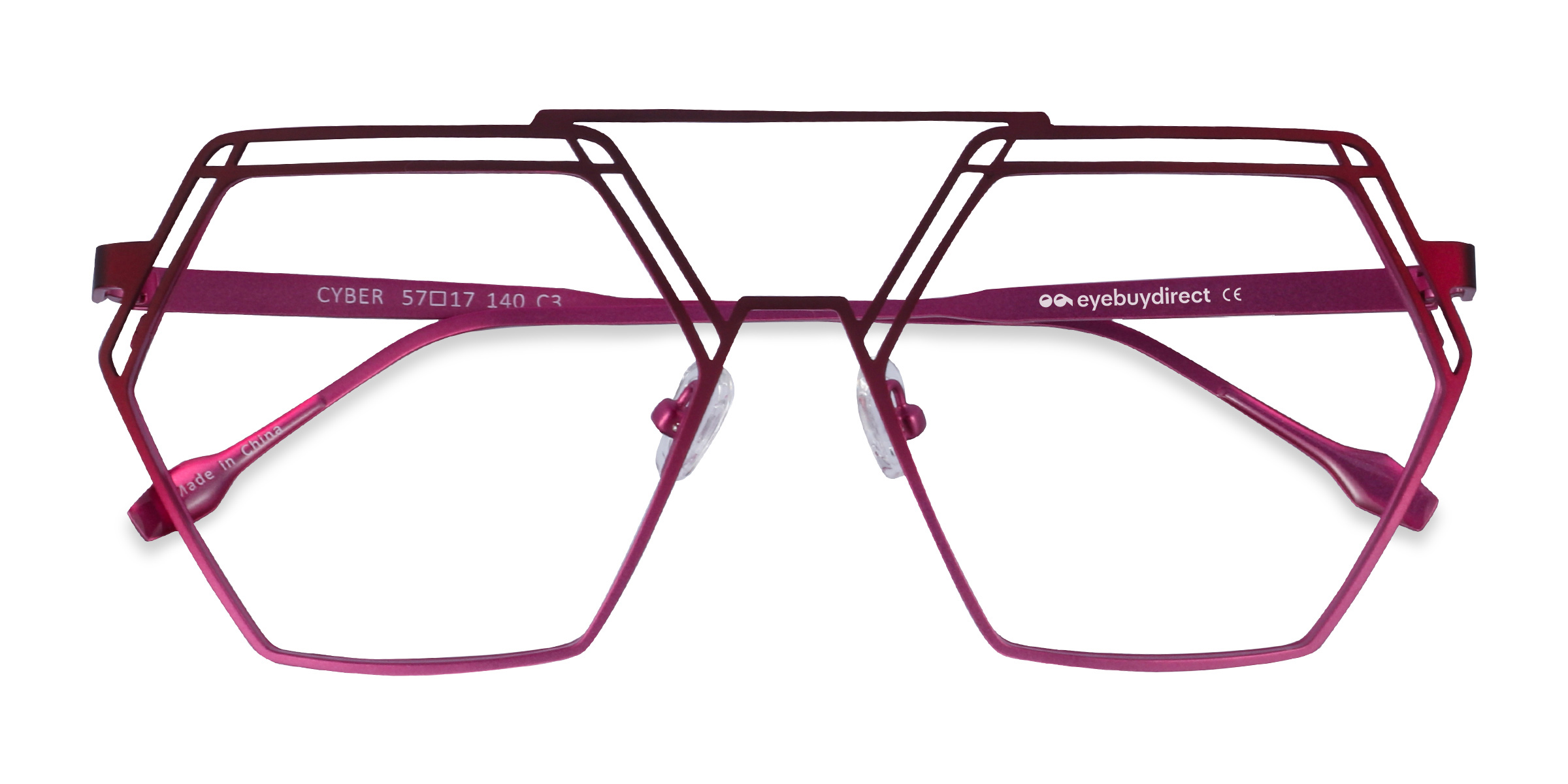 Violet Cyber -  Métal Lunettes de vue