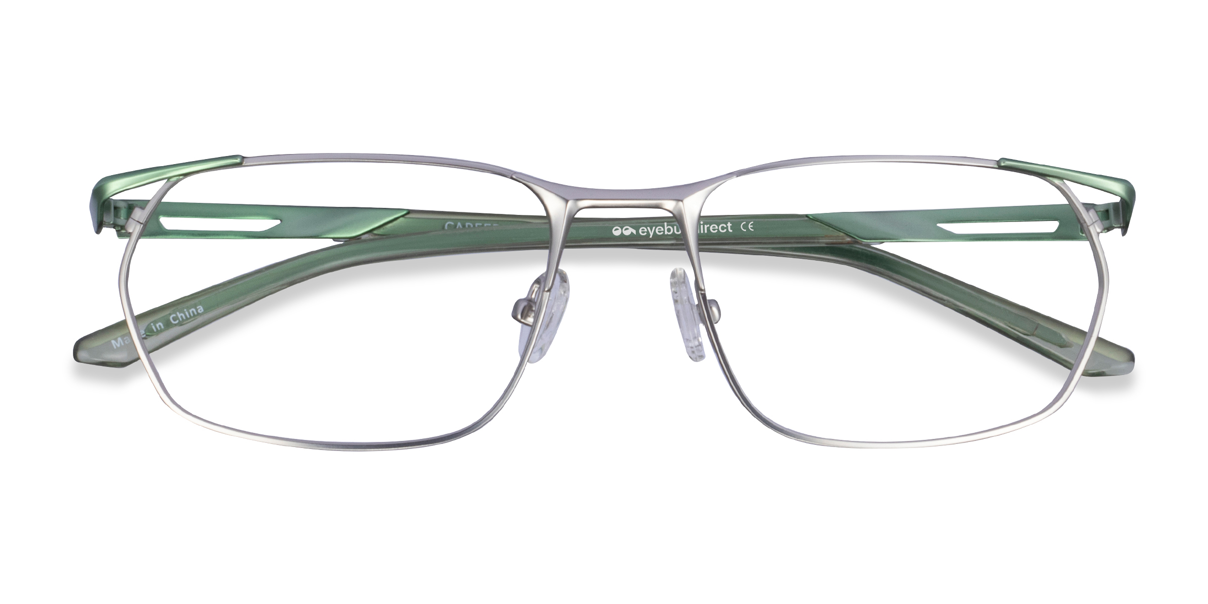 Silver Green Careerist -  Métal Lunettes de vue