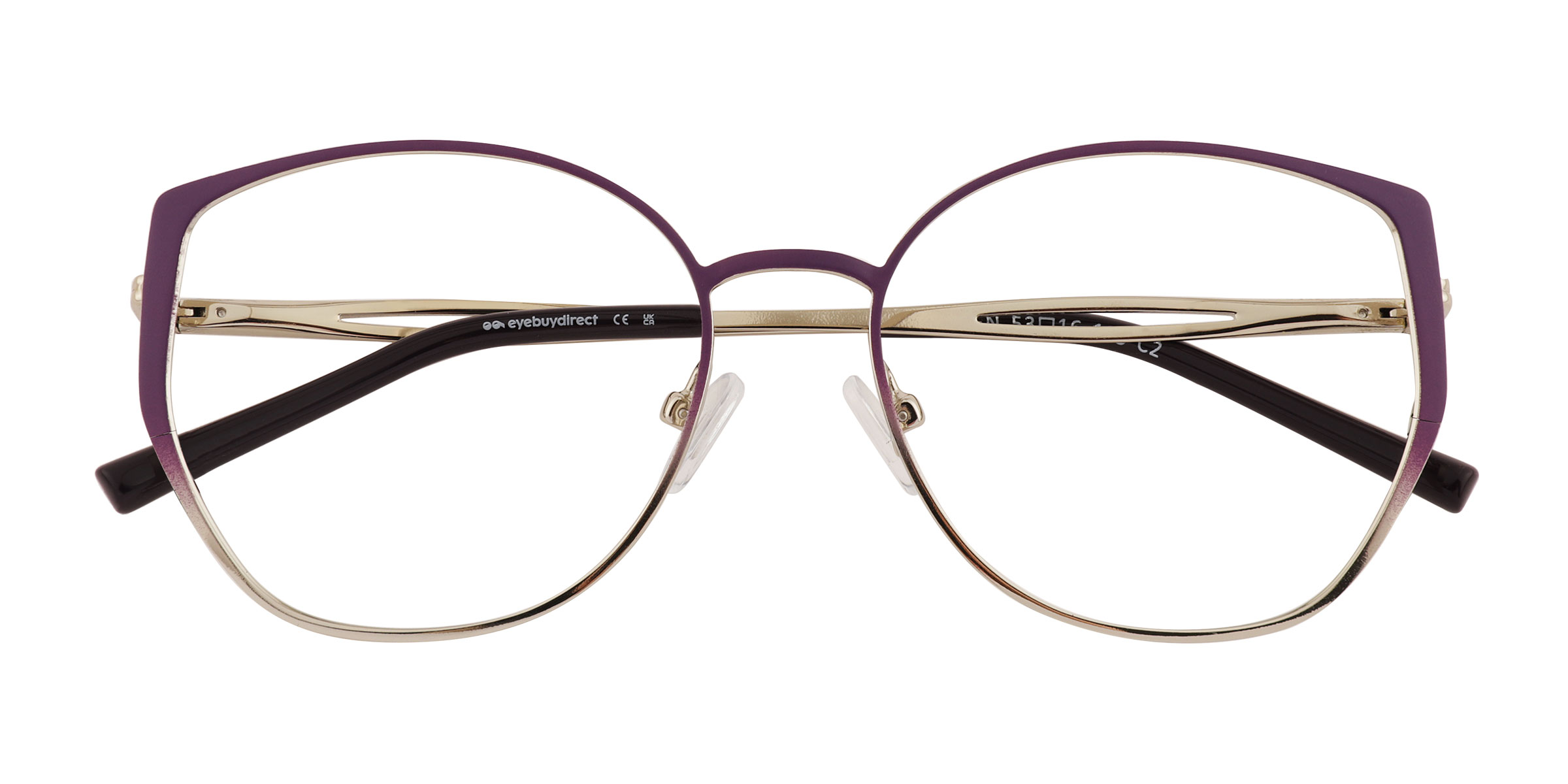 Gradient Matte Purple Deven -  Métal Lunettes de vue