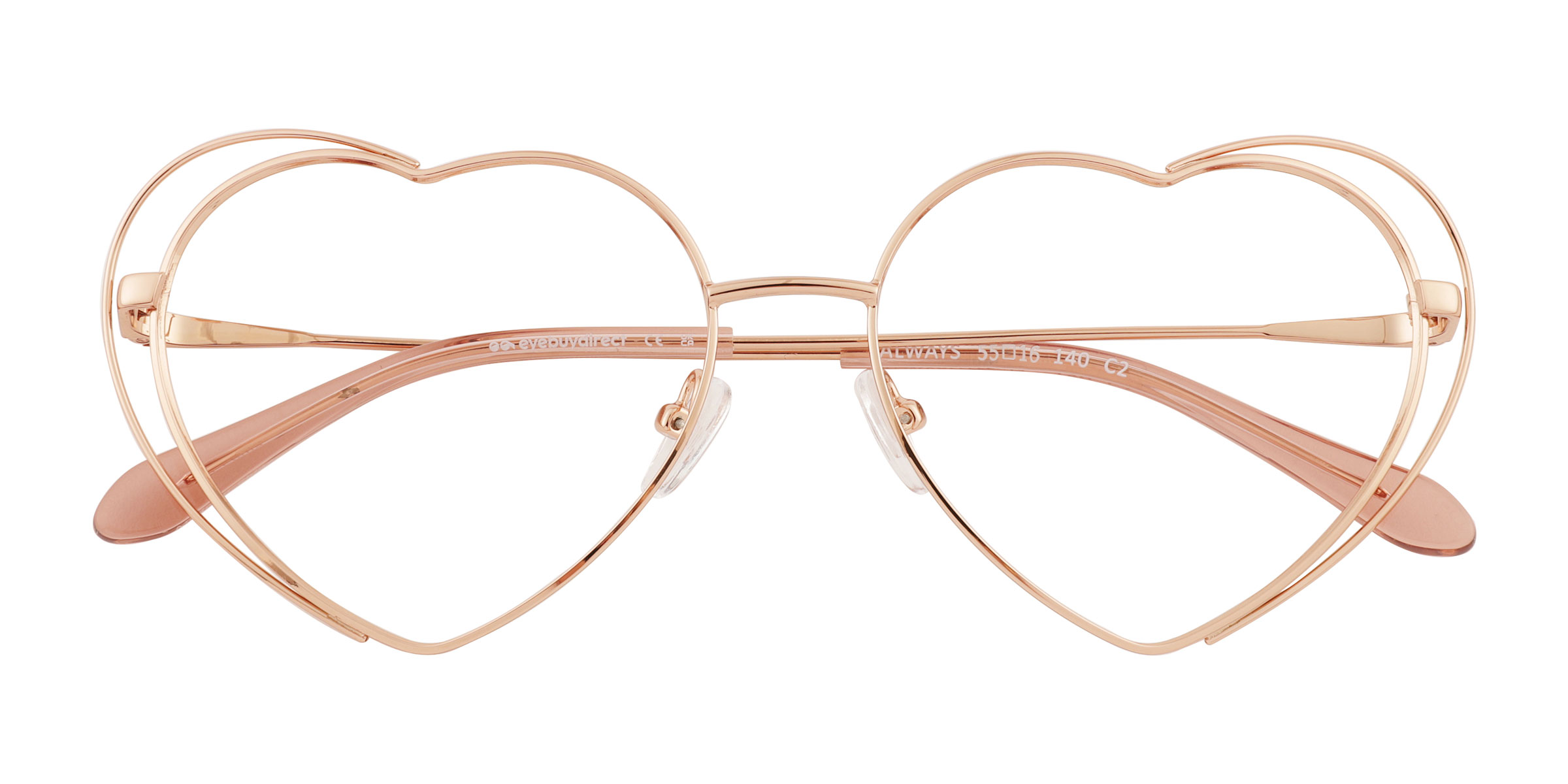 Or rose Always -  Métal Lunettes de vue