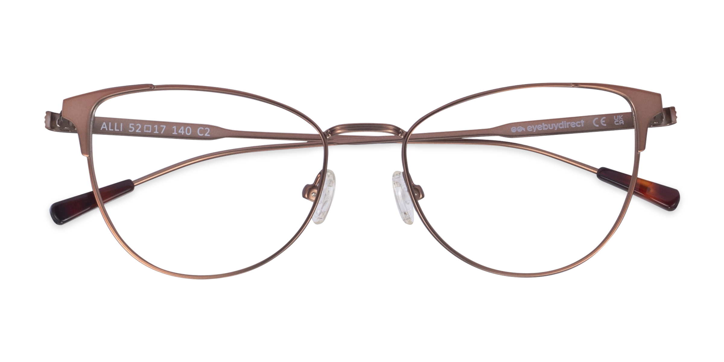 Bronze Alli -  Metal Eyeglasses