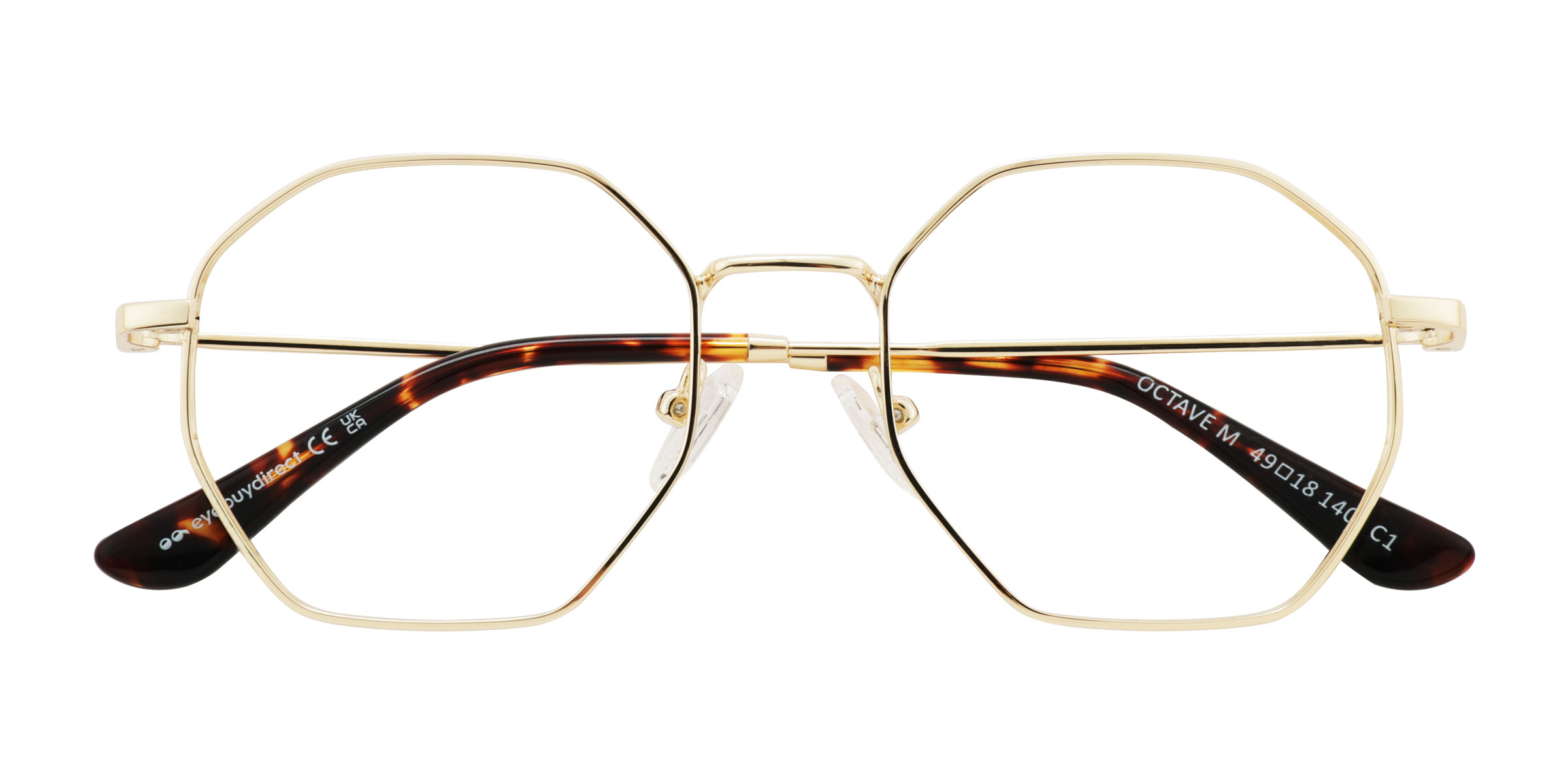 Golden Octave -  Metal Eyeglasses