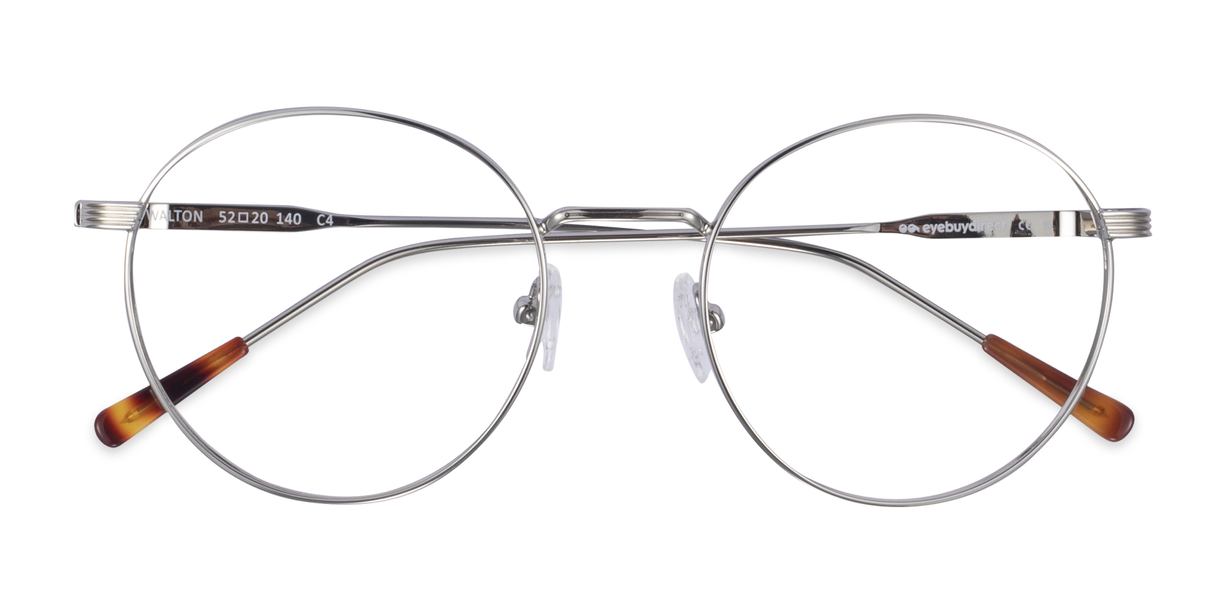 Argenté Walton -  Métal Lunettes de vue