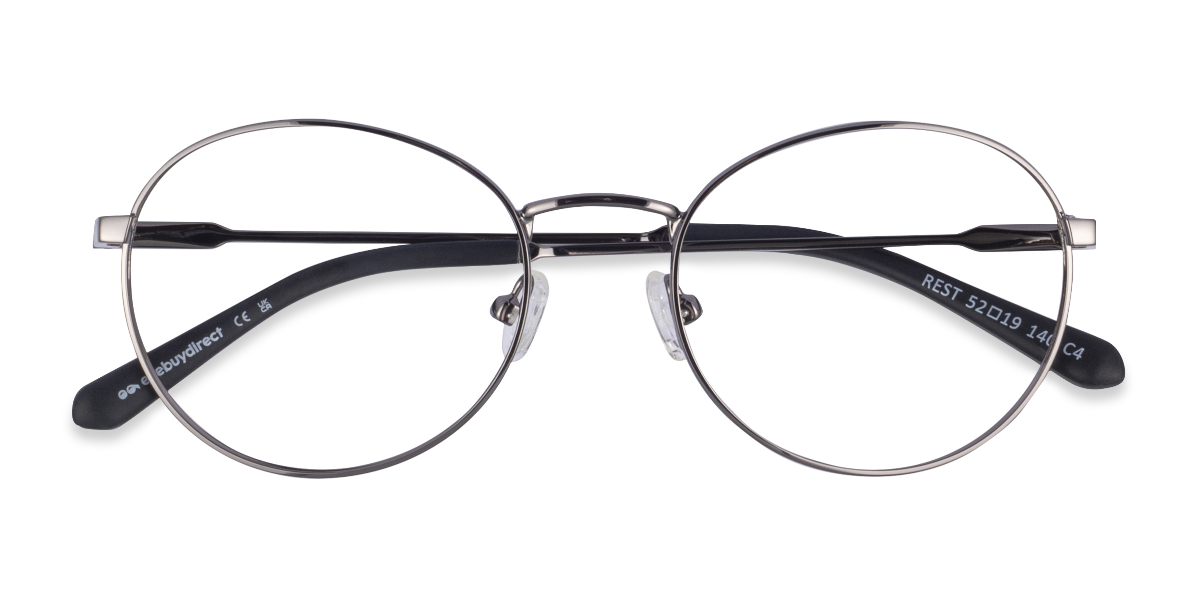 Gunmetal Rest -  Metal Eyeglasses
