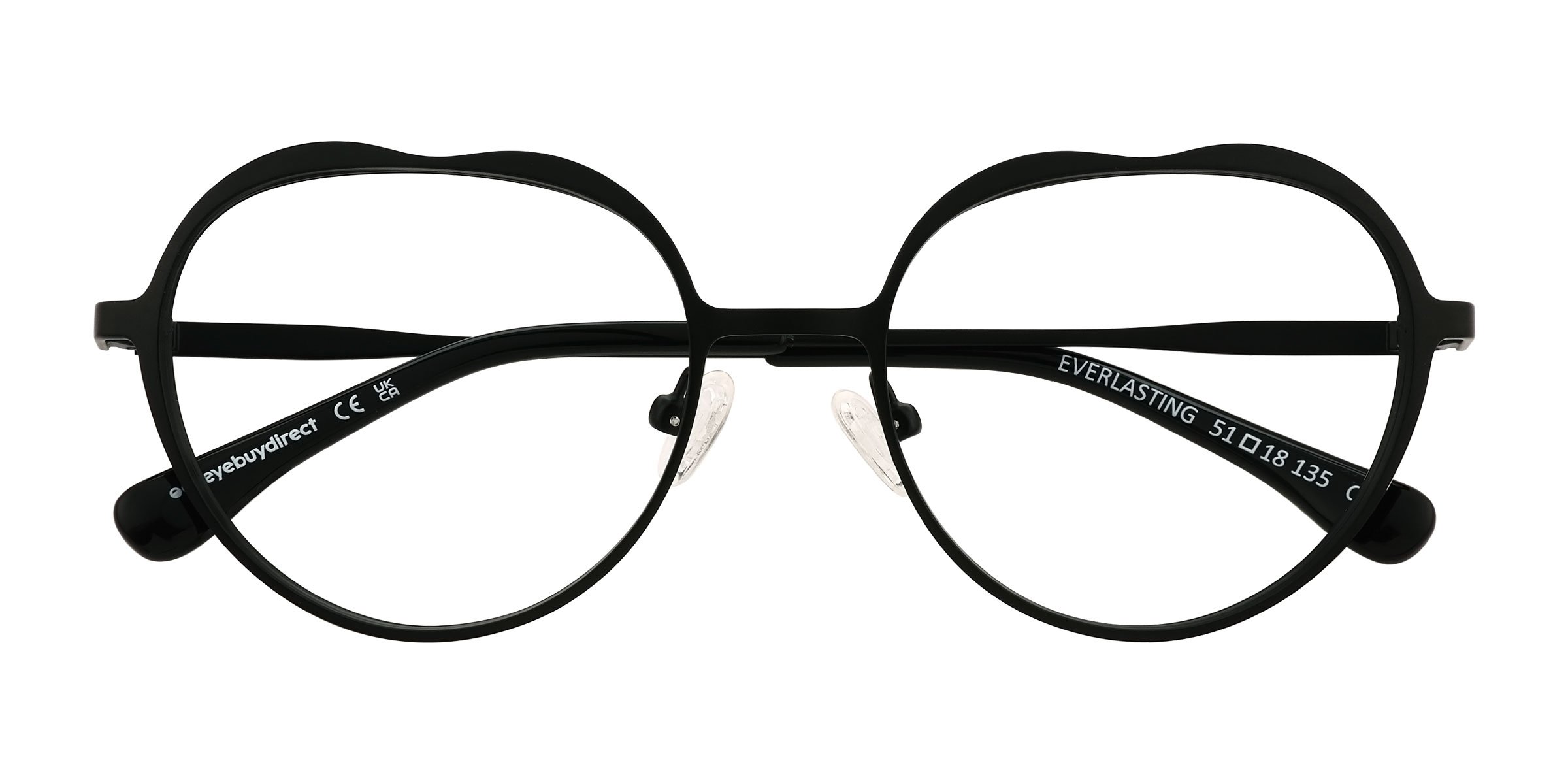 Black Everlasting -  Metal Eyeglasses