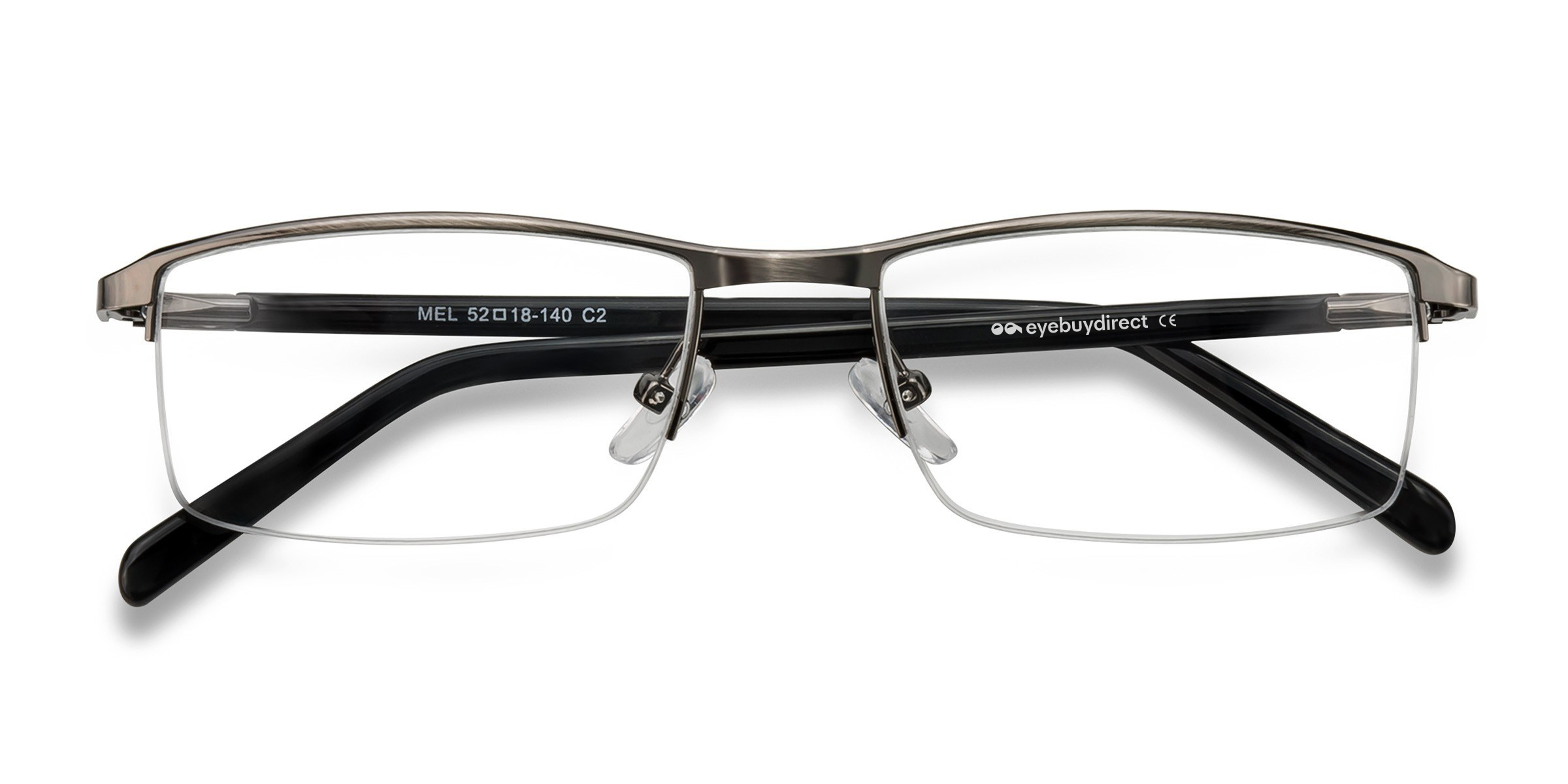  Gunmetal  Mel -  Métal Lunettes de vue