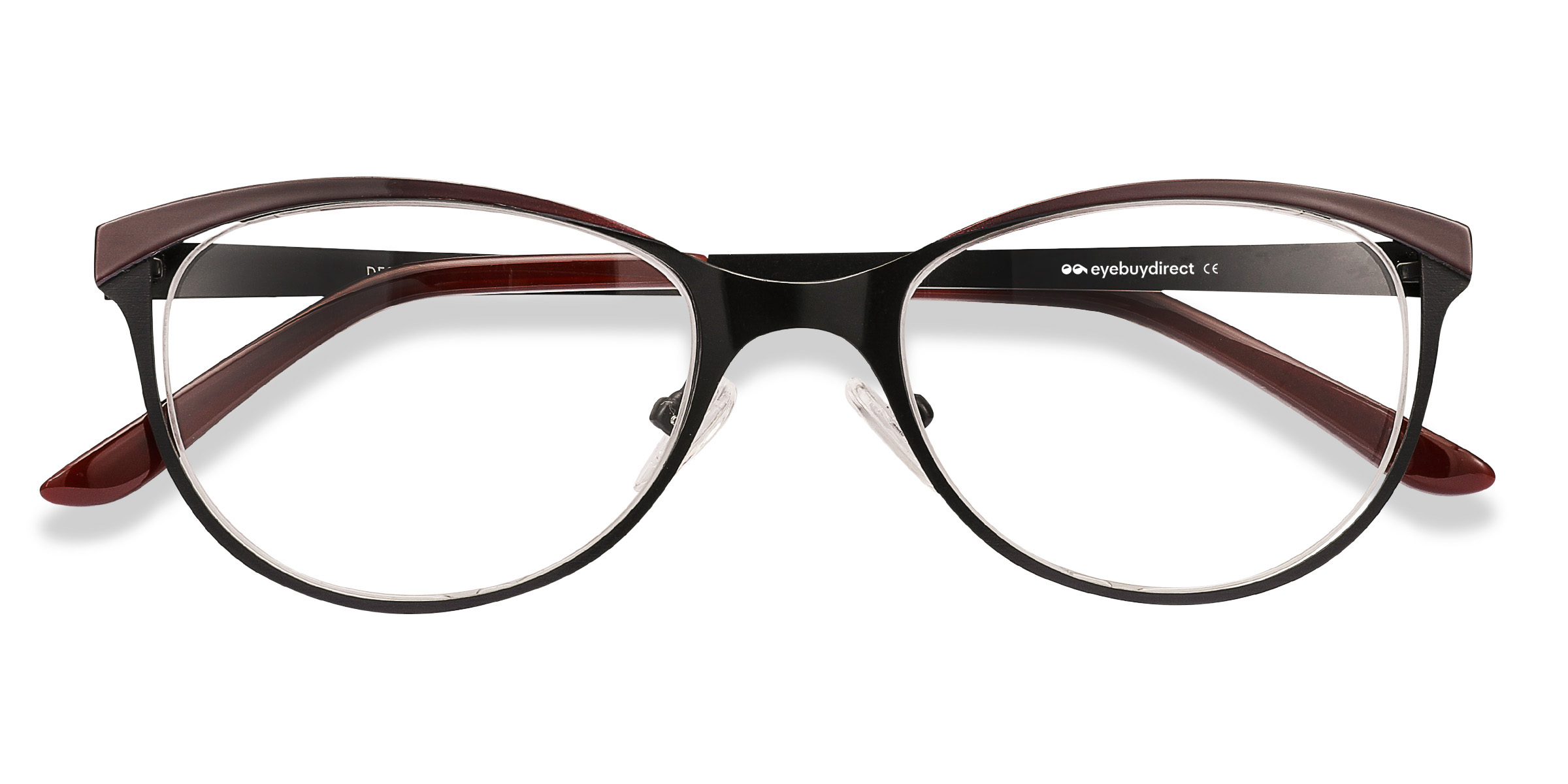 Black Red Deco -  Métal Lunettes de vue