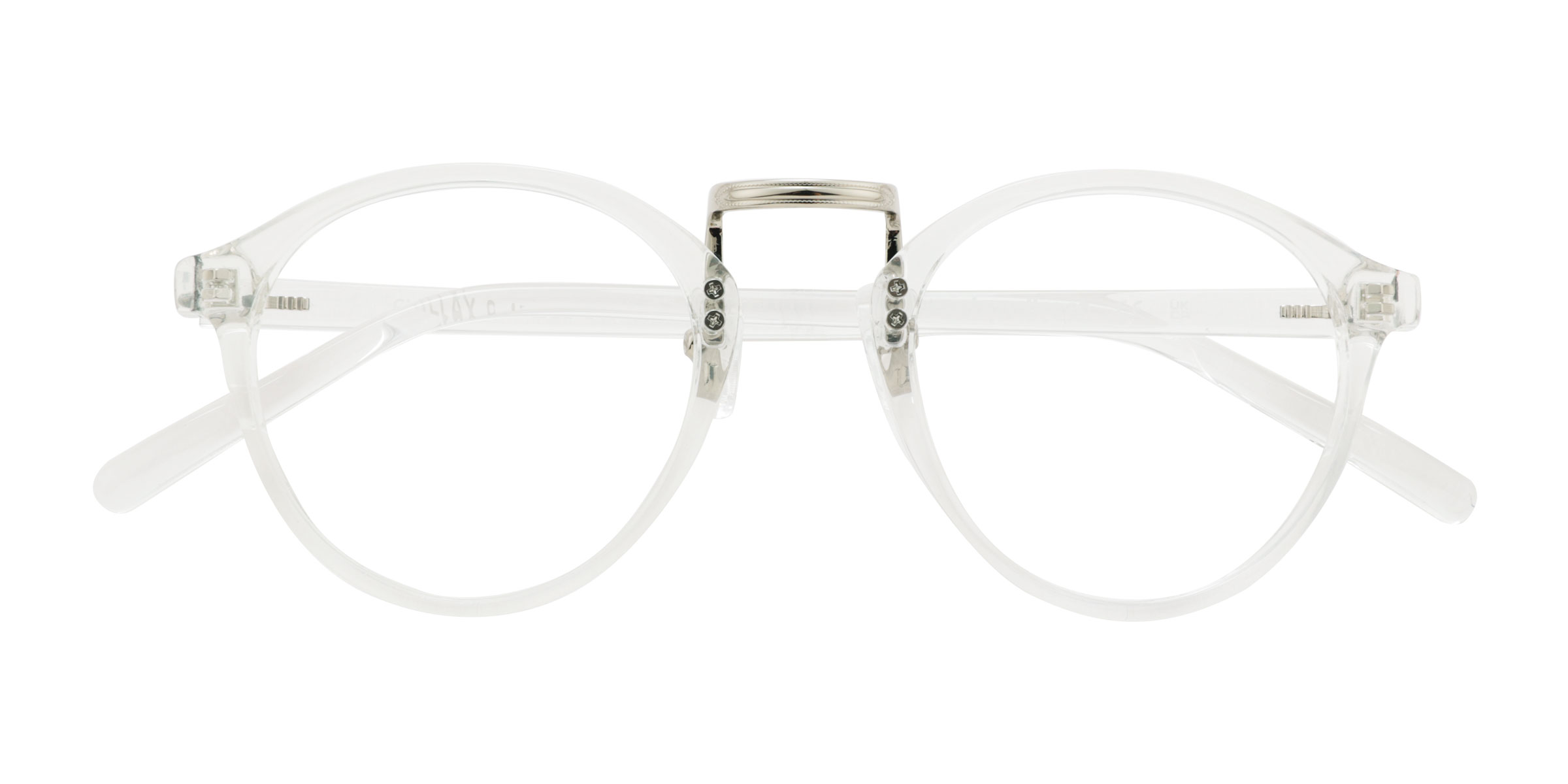 Clear Chillax -  Metal Eyeglasses