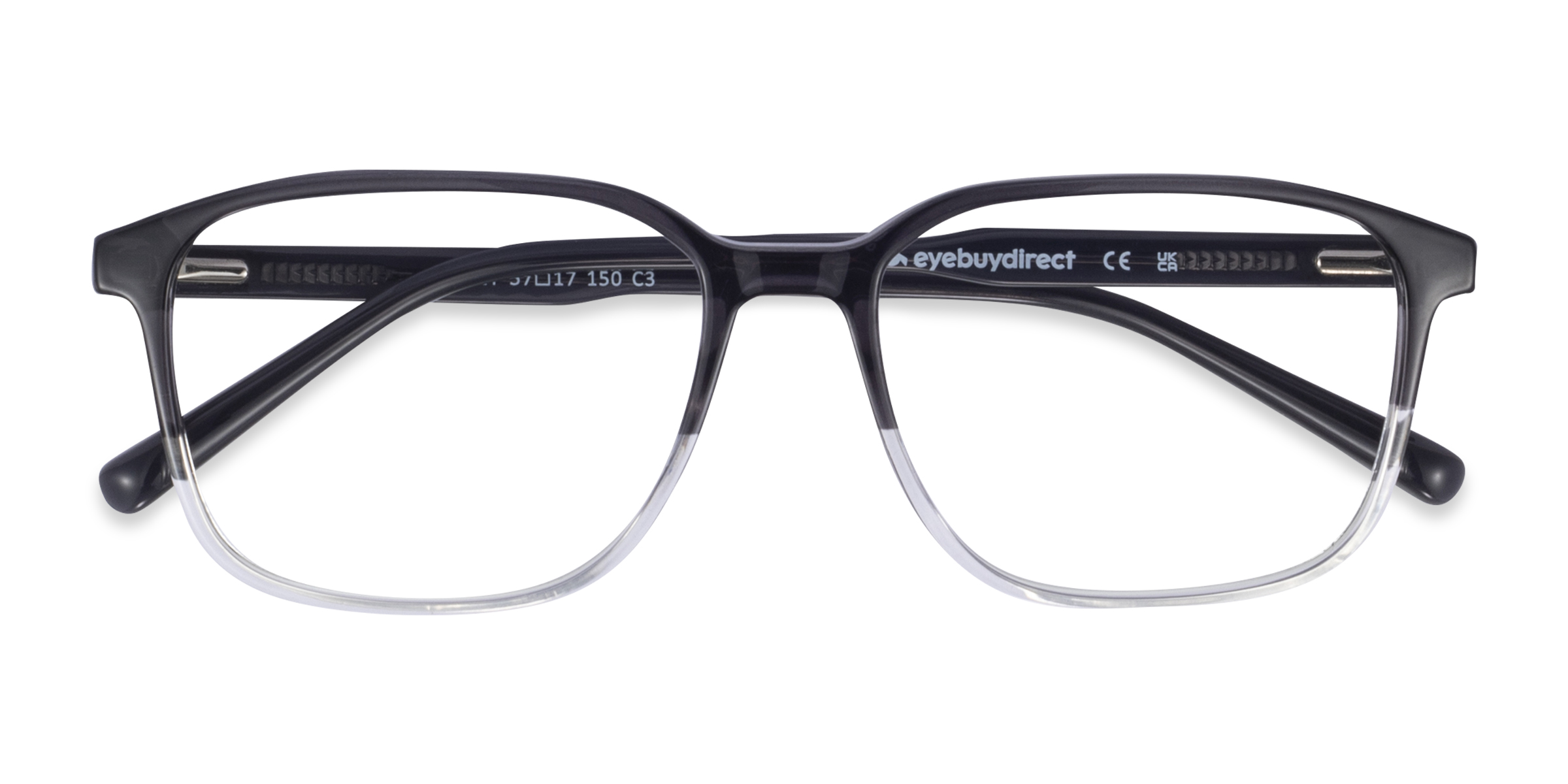 Black Clear Payet -  Plastique Lunettes de vue