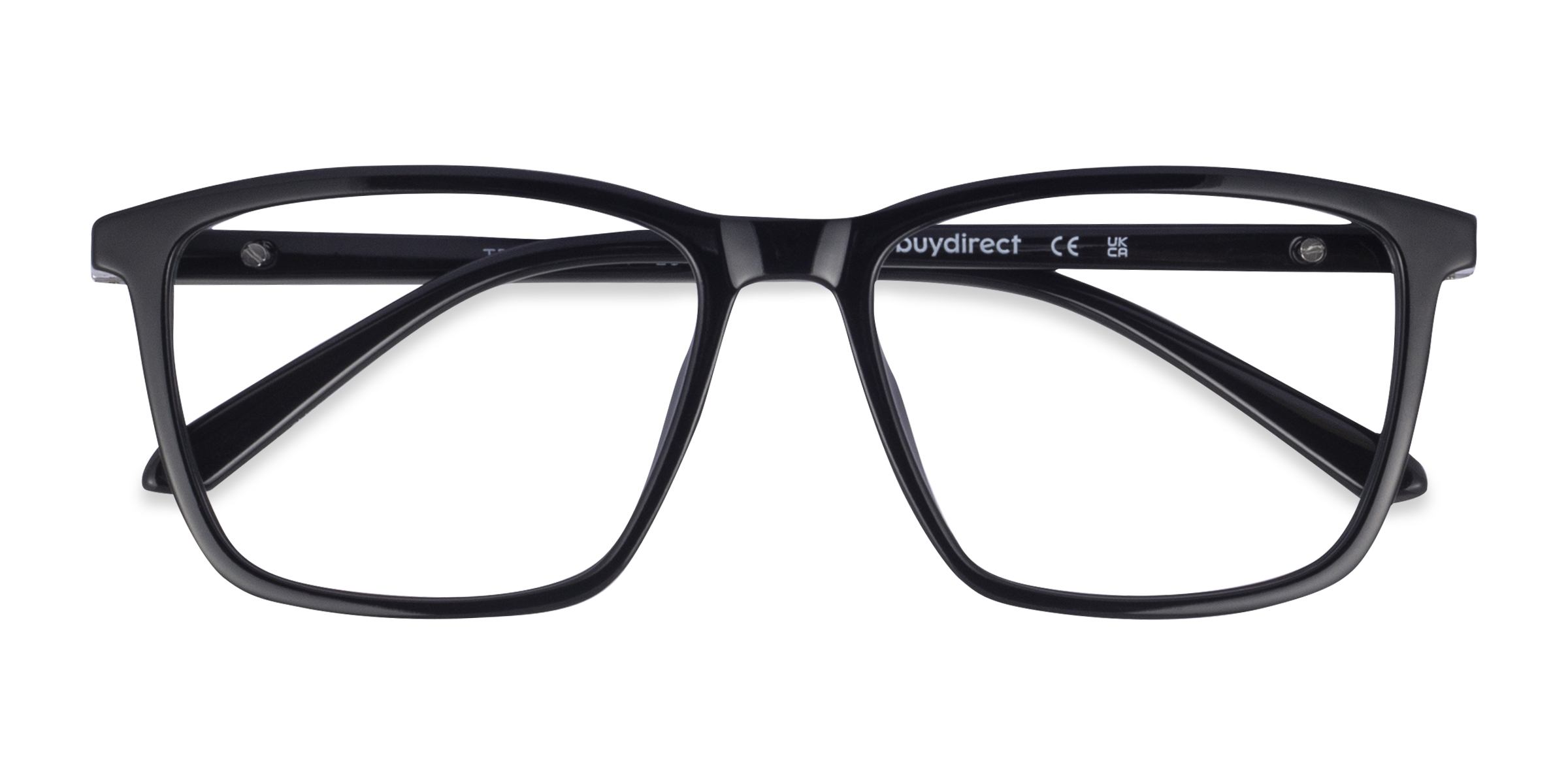 Noir Tranquil - Plastique Lunettes de vue