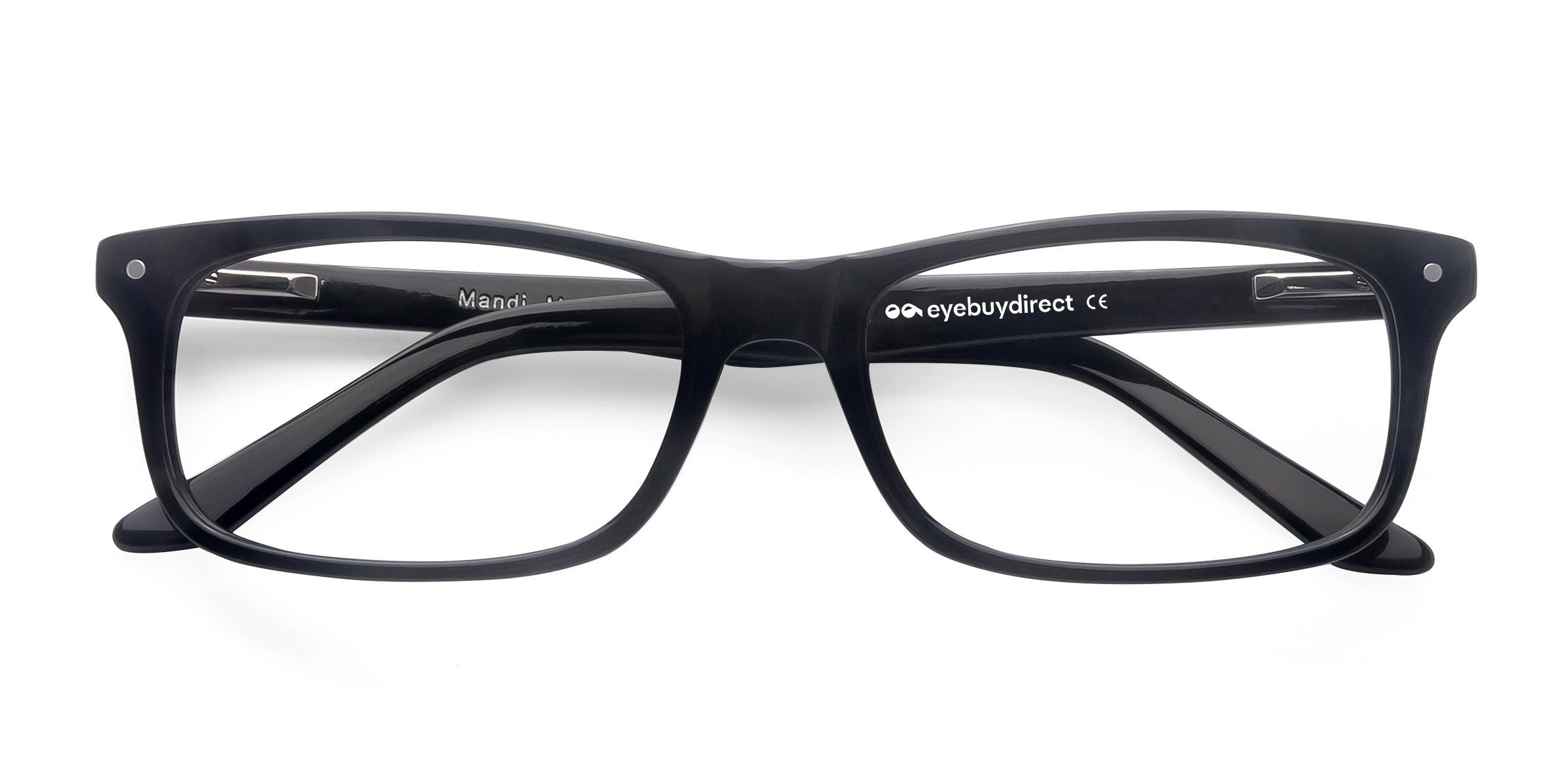 Black Mandi -  Acetate Eyeglasses