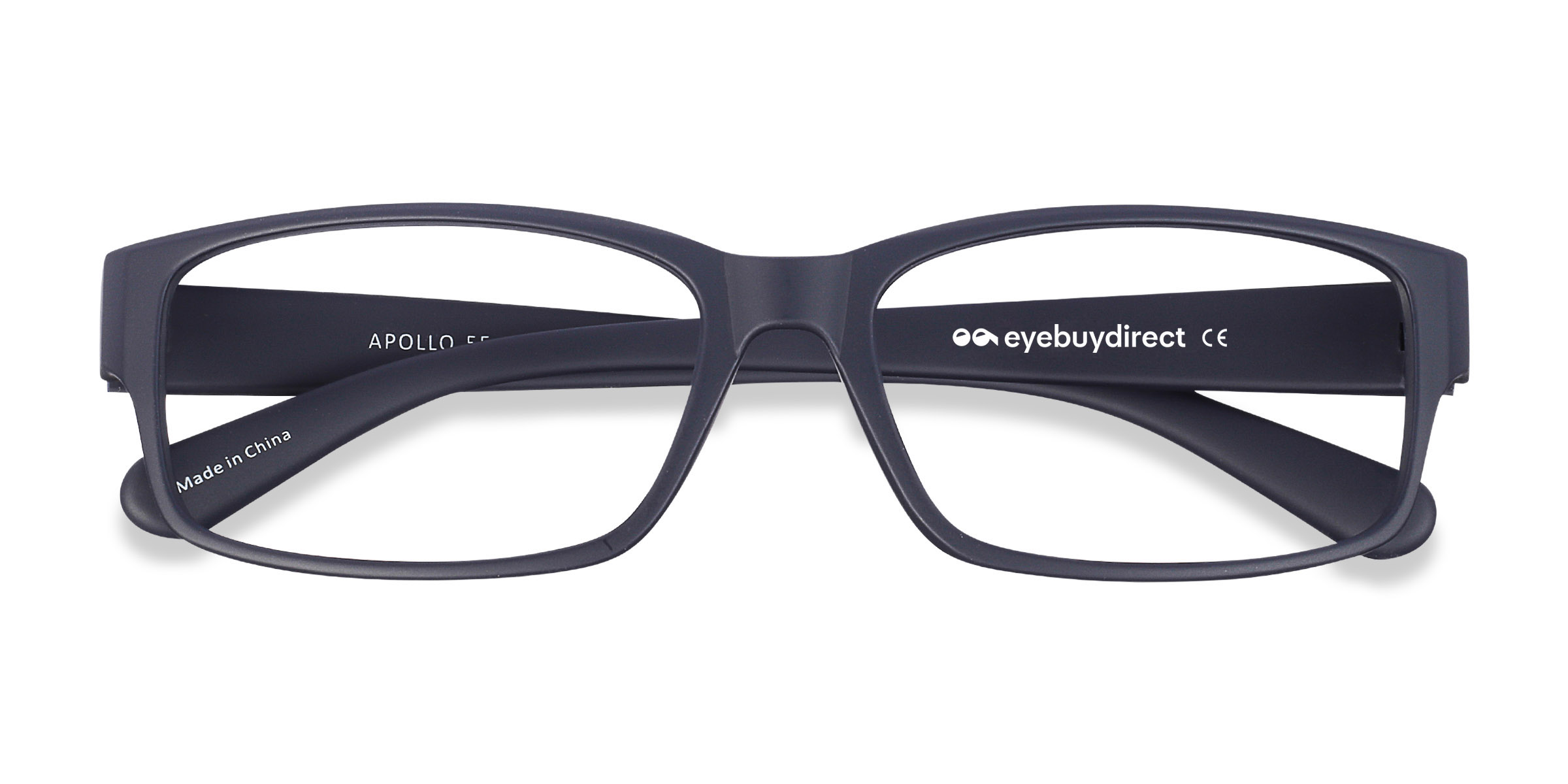 Matte Navy Apollo -  Plastique Lunettes de vue