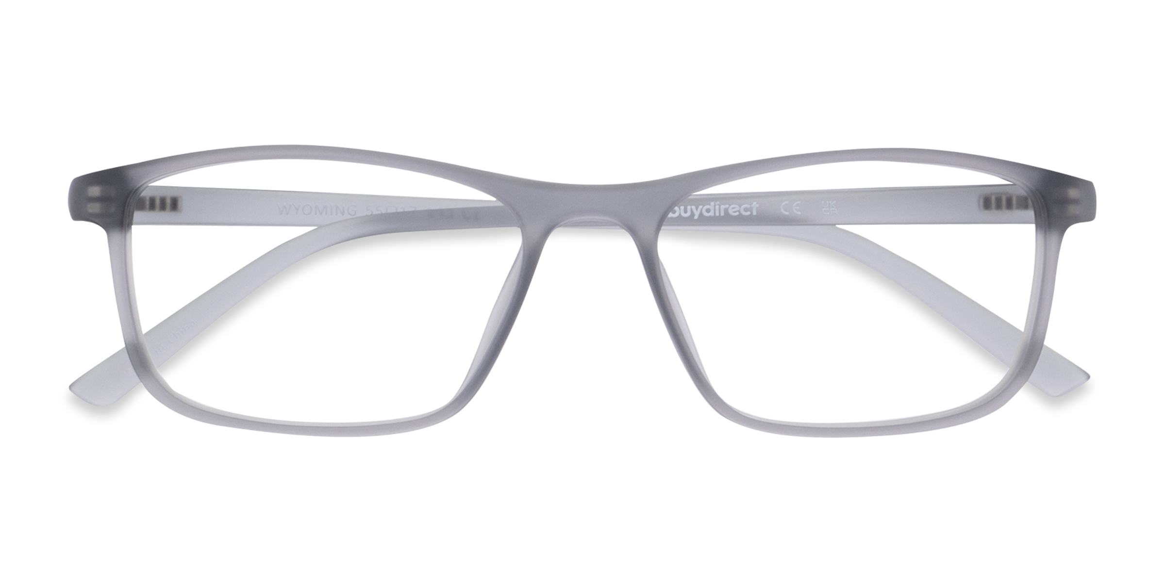 Matte Gray Wyoming -  Plastique Lunettes de vue