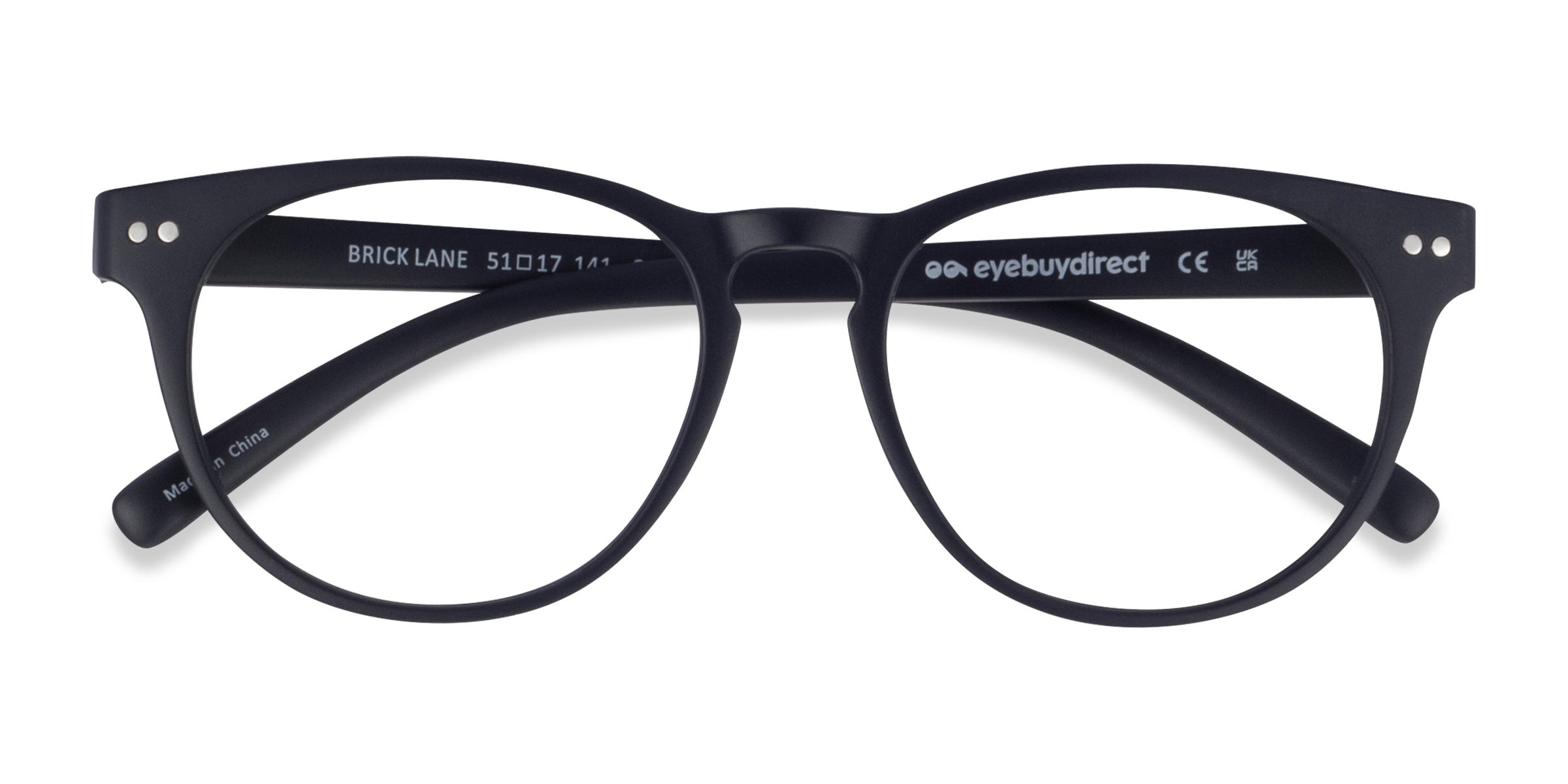 Matte Navy Brick Lane -  Plastique Lunettes de vue