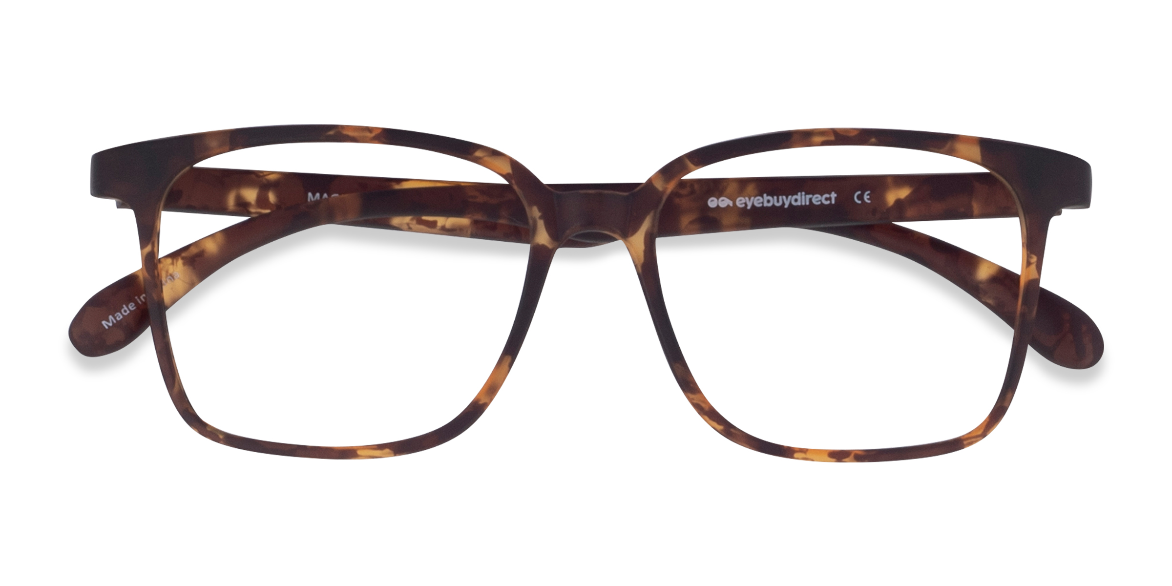 Matte Tortoise Magnus -  Plastique Lunettes de vue