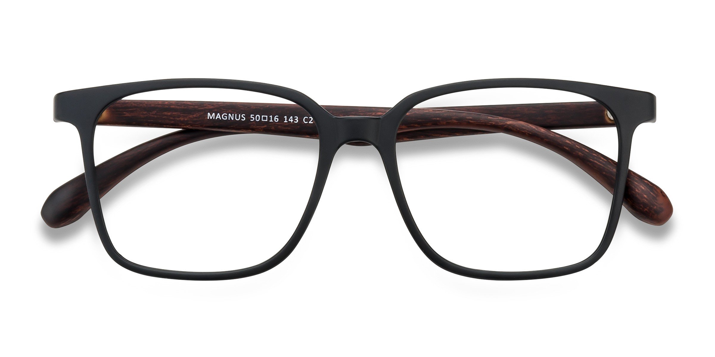 Matte Black Magnus - Plastique Lunettes de vue