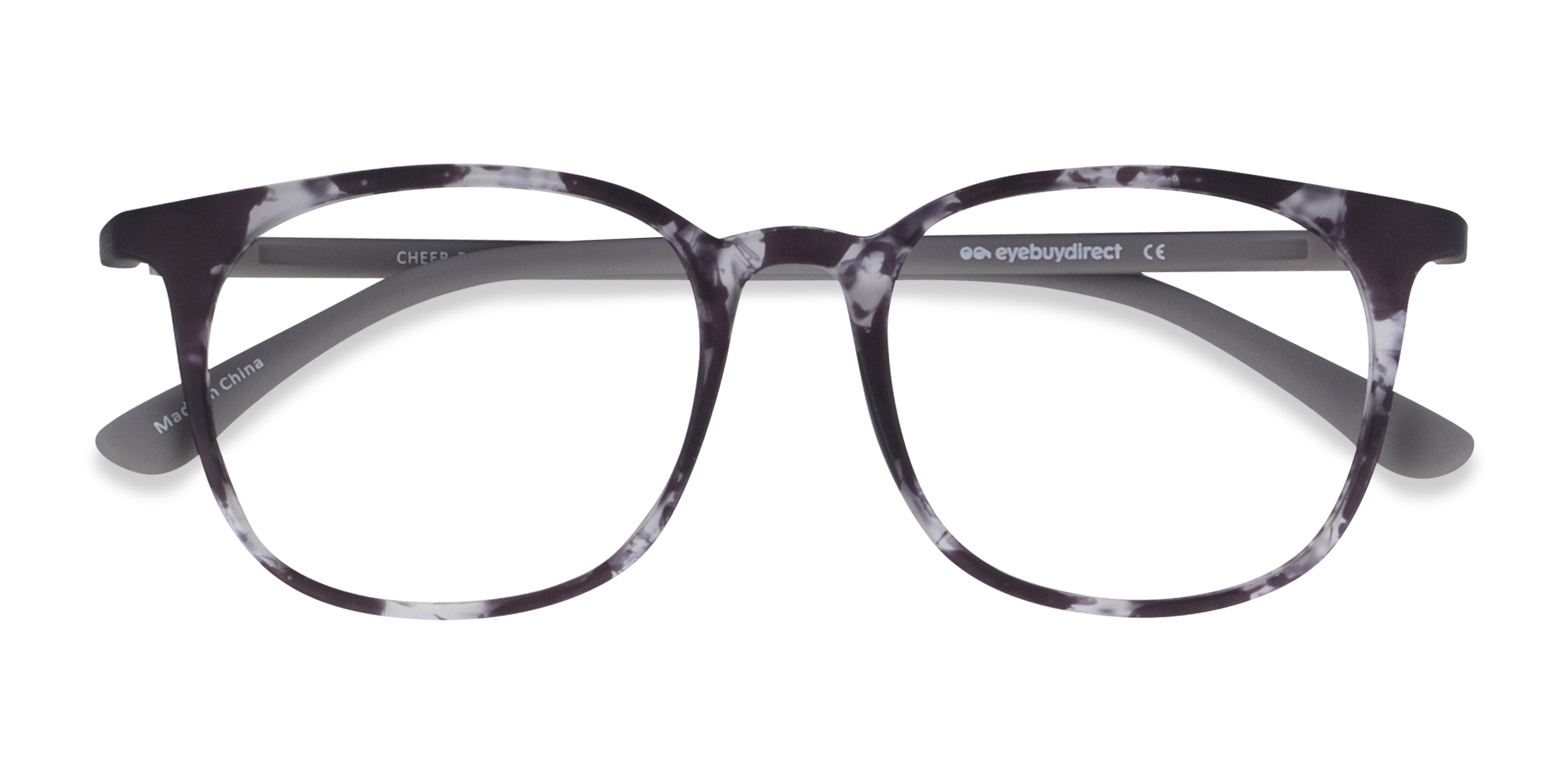 Swirled Gray Cheer -  Plastique Lunettes de vue