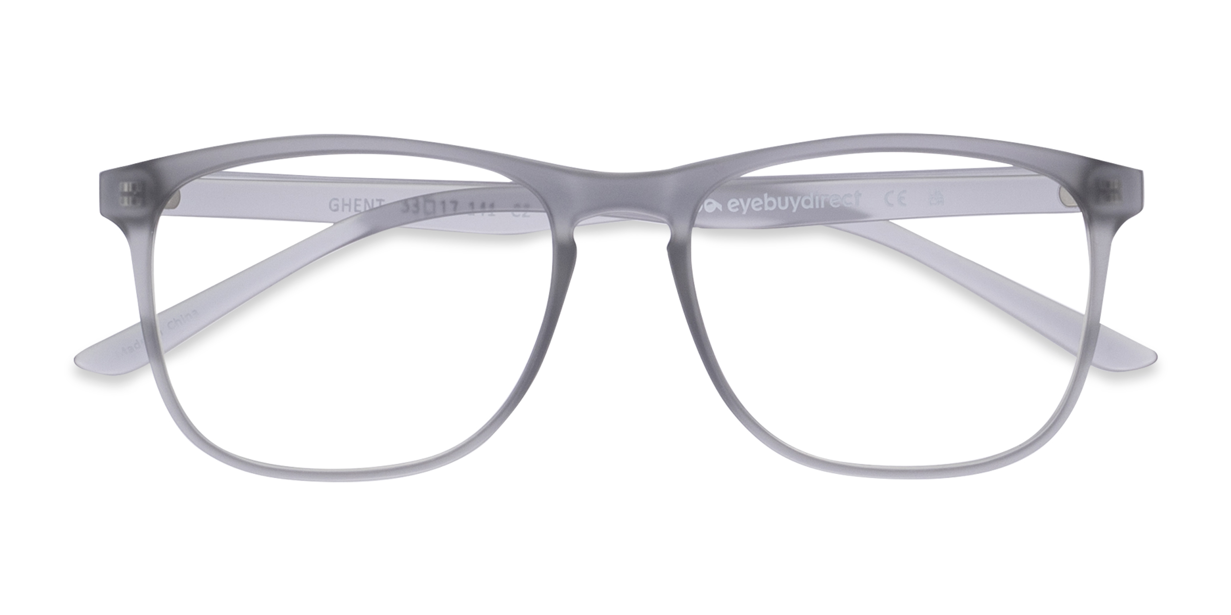Matte Gray Ghent -  Plastique Lunettes de vue