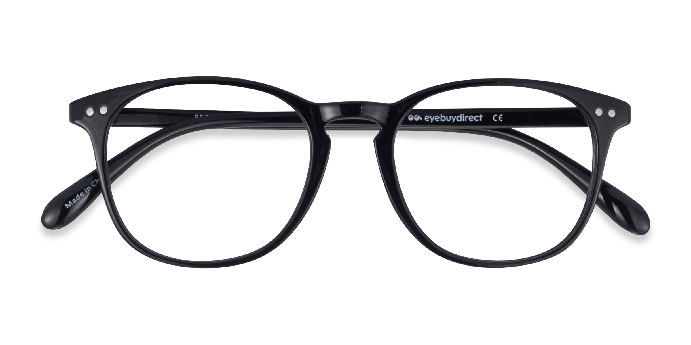 Noir Record -  Plastique Lunettes de vue