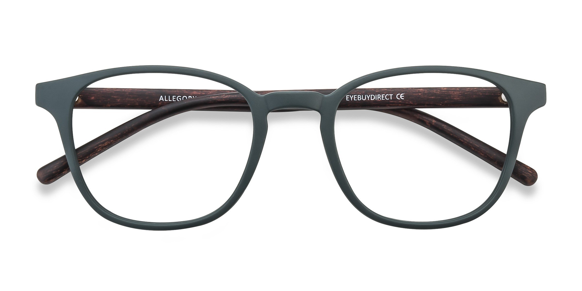 Vert foncé Allegory -  Plastique Lunettes de vue