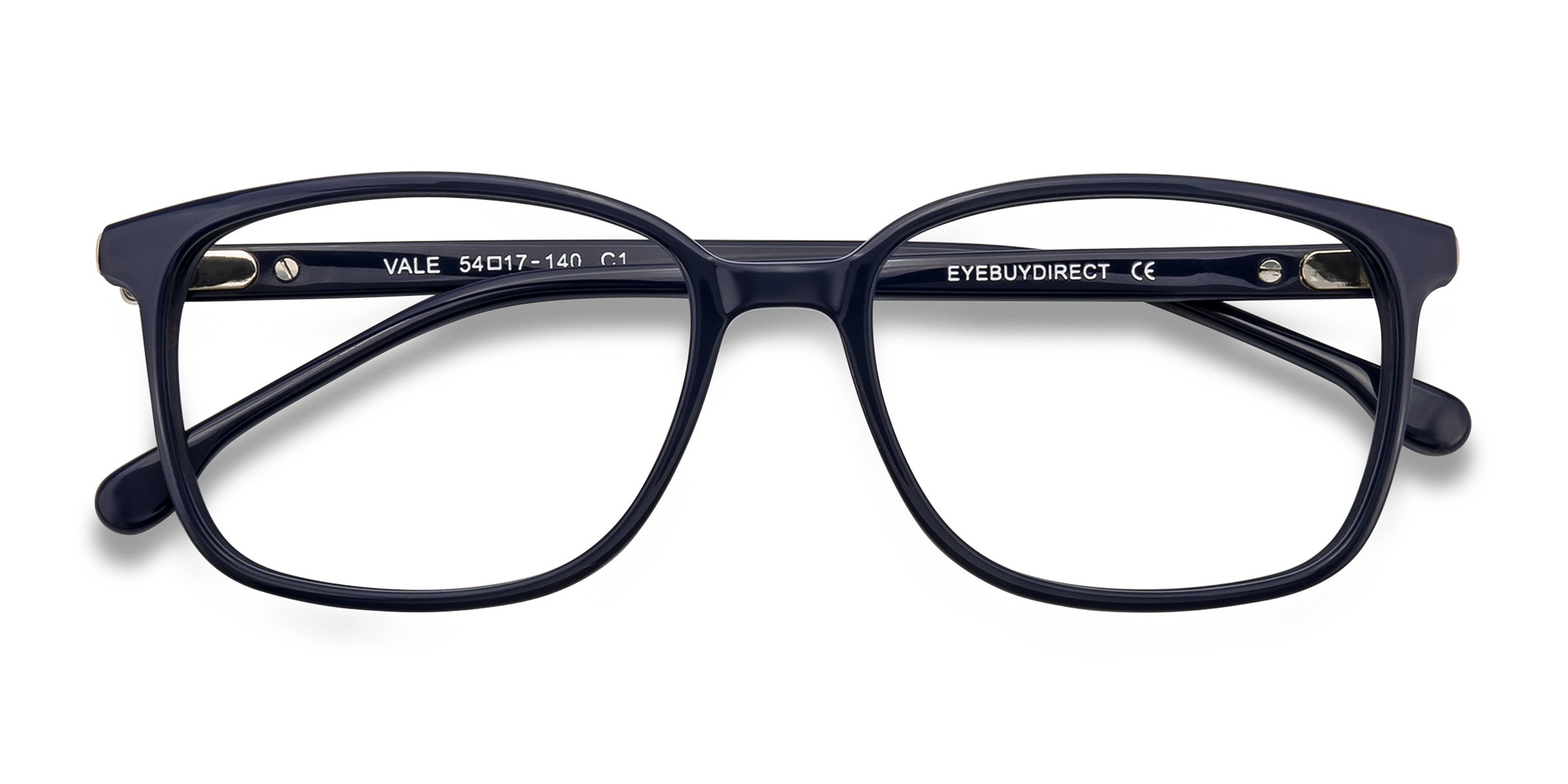 Dark Navy Vale -  Acétate Lunettes de vue